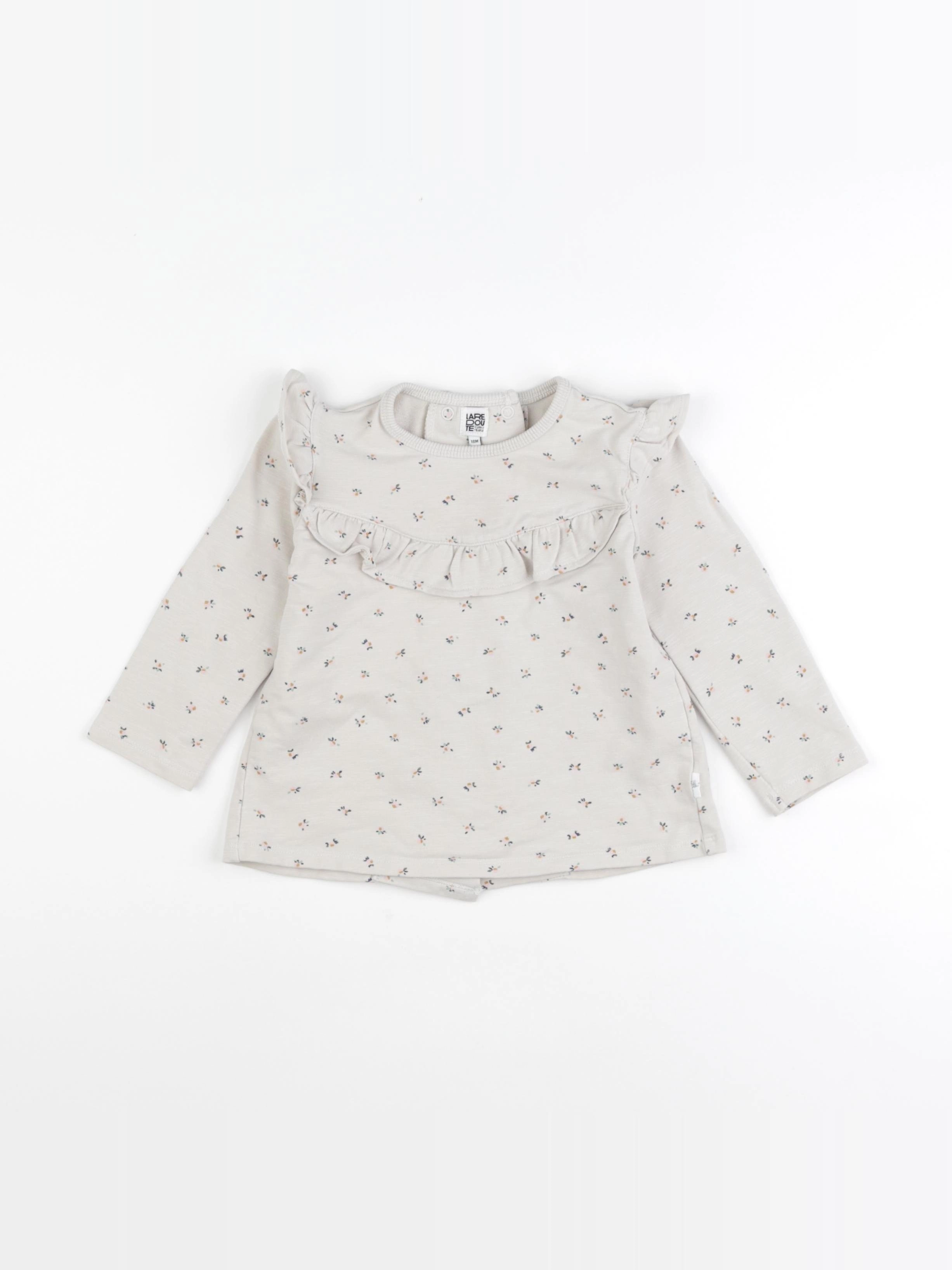 La Redoute - sweat beige - 18 mois