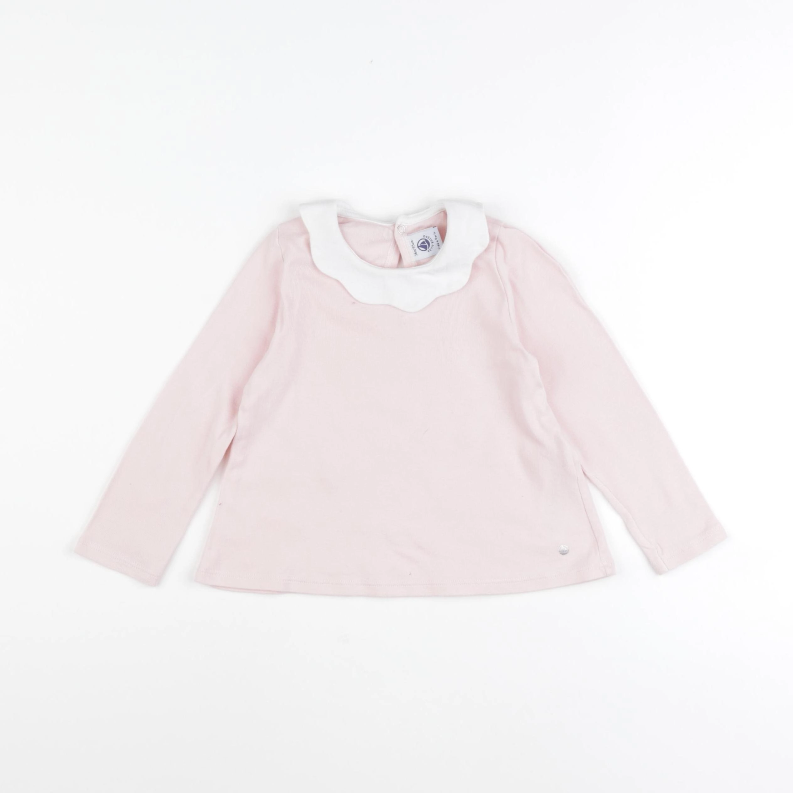 Petit Bateau - tee-shirt rose - 36 mois