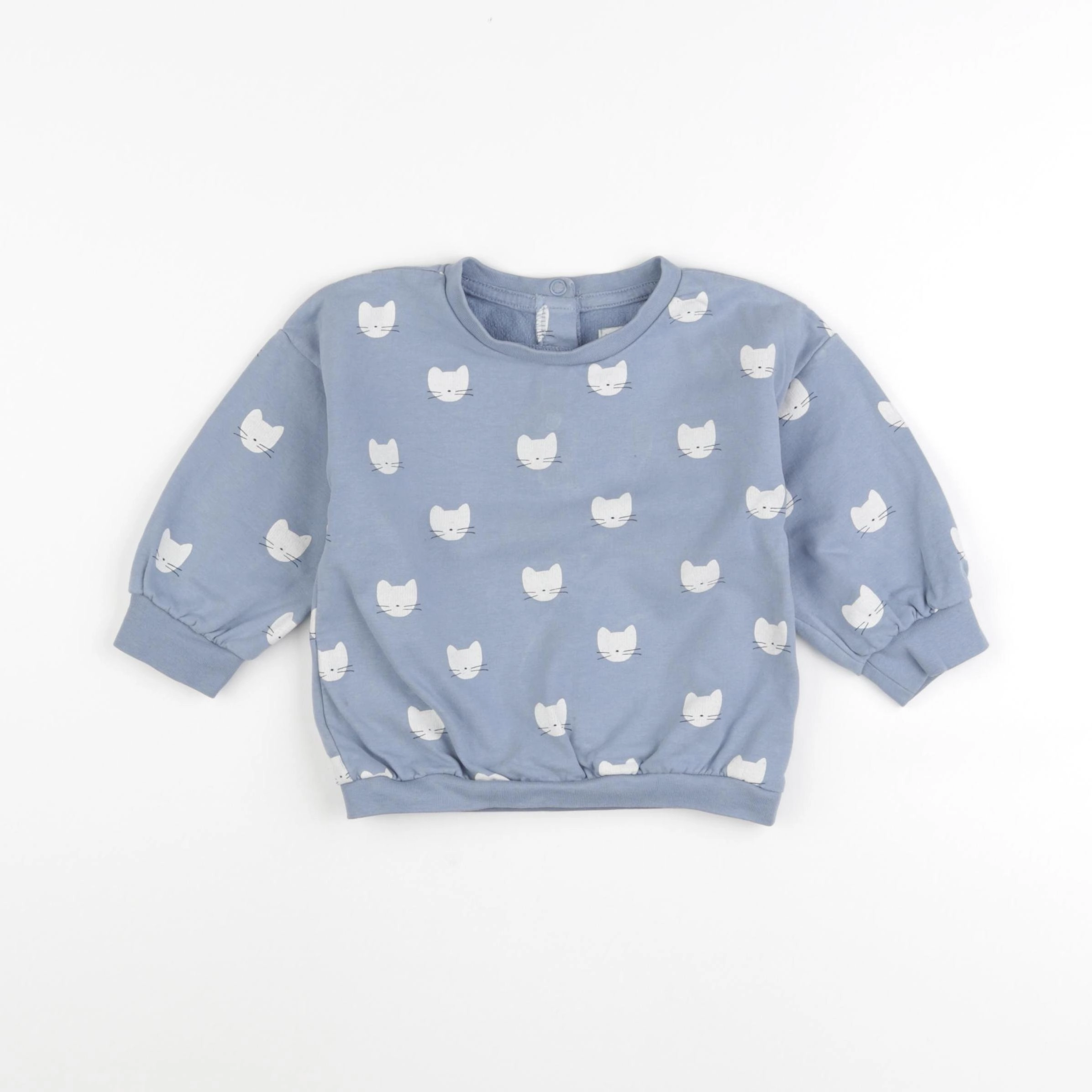 La Redoute - sweat bleu - 18 mois
