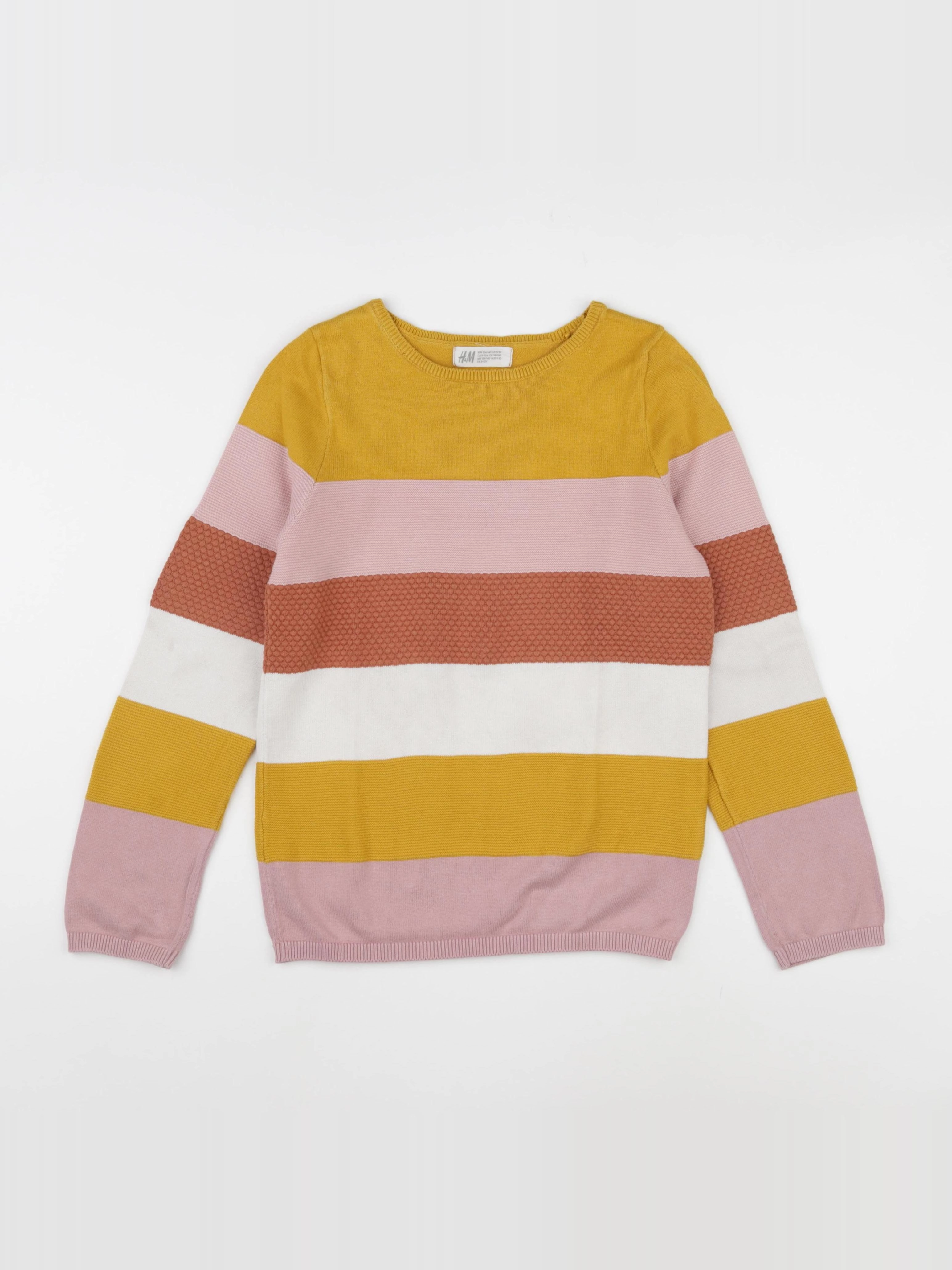 H&M - pull multicolore - 8/10 ans