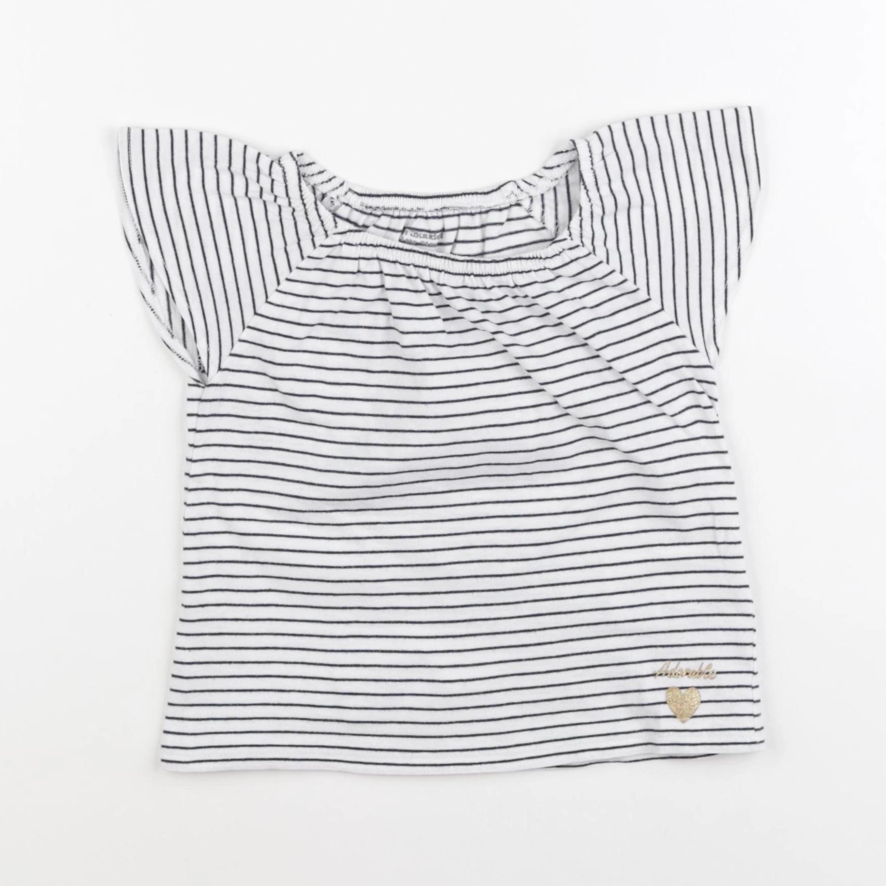 Vertbaudet - tee-shirt bleu - 3 ans