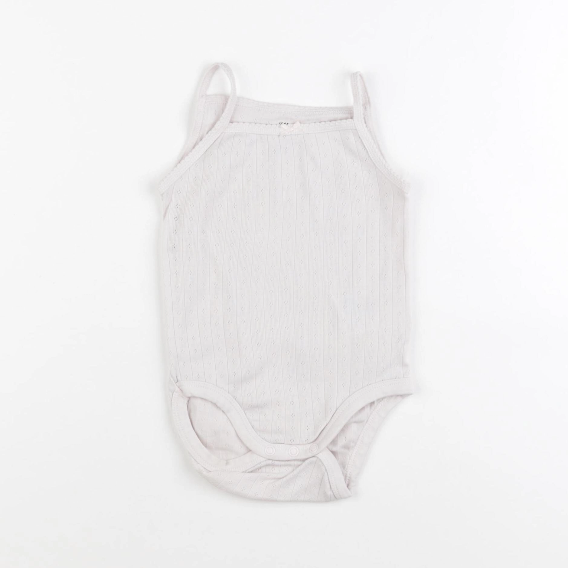 H&M - body rose - 6/9 mois