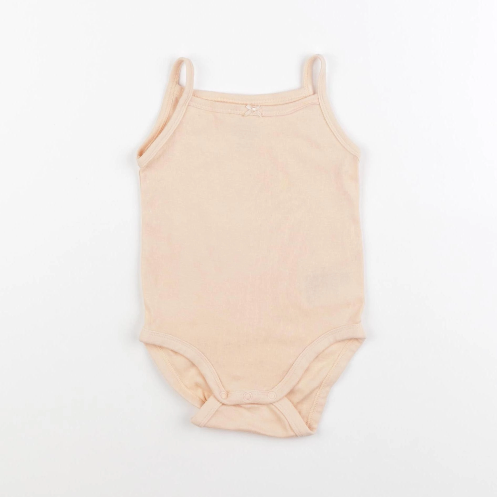 H&M - body orange - 6/9 mois