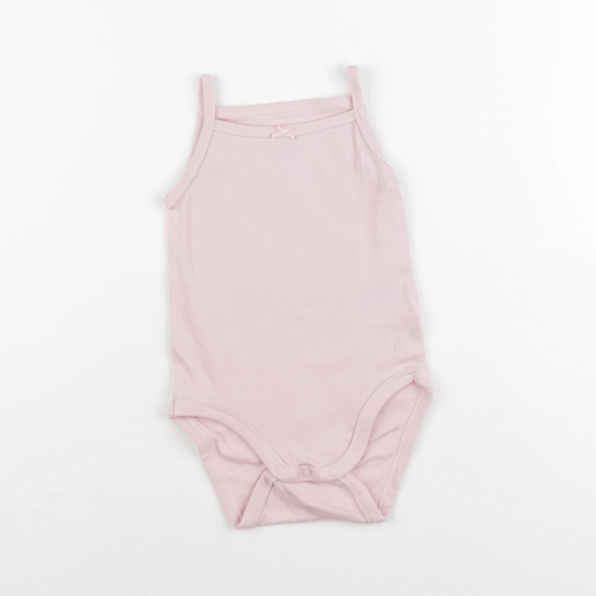 H&M - body rose - 6/9 mois
