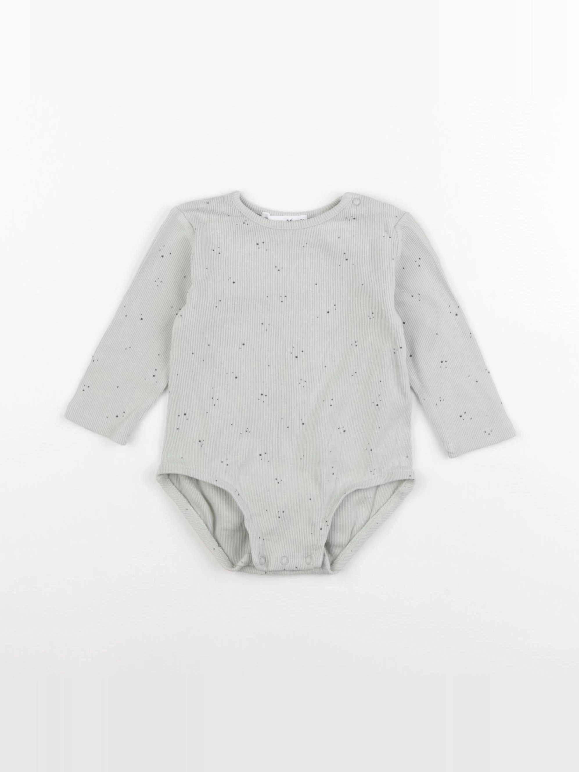 Zara - body vert - 6/9 mois