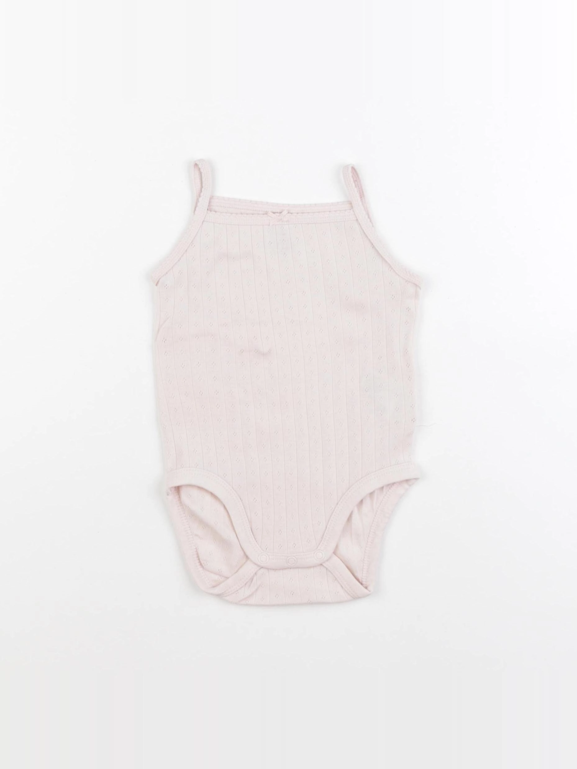 H&M - body rose - 6/9 mois
