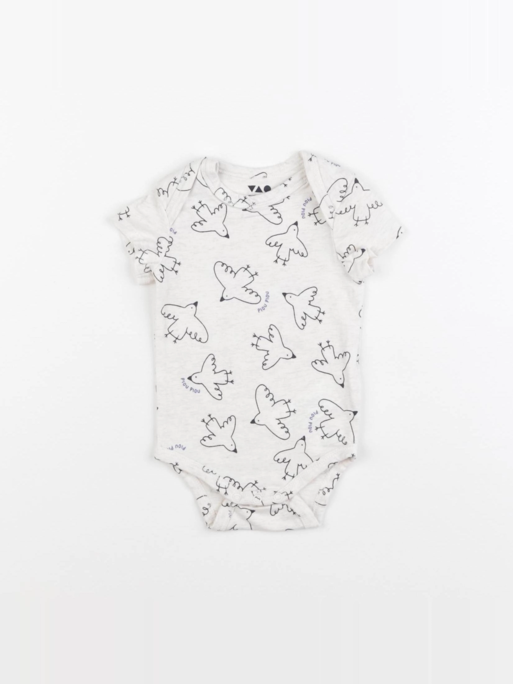 Tape à l'oeil - body beige - 3 mois