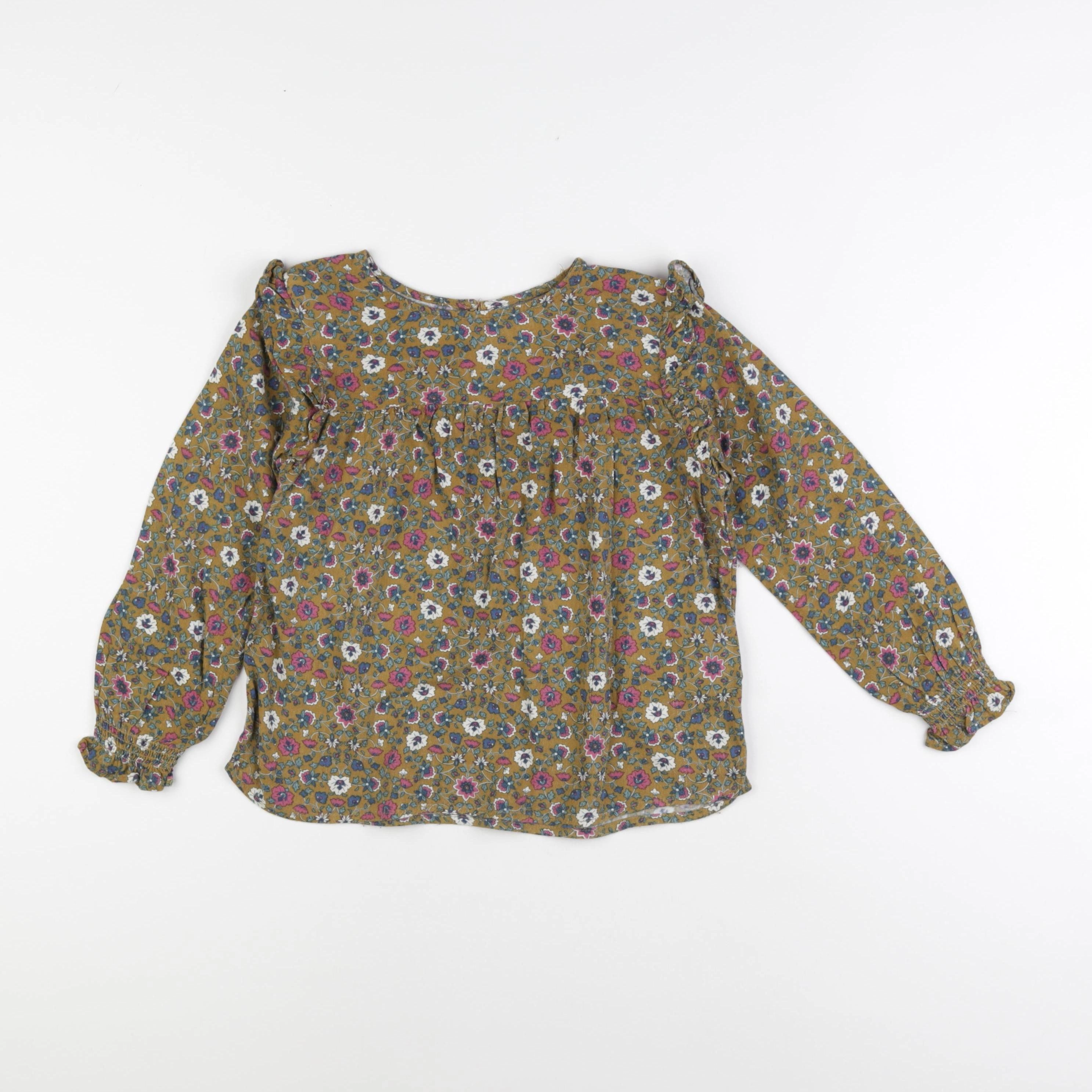 Vertbaudet - blouse vert - 6 ans