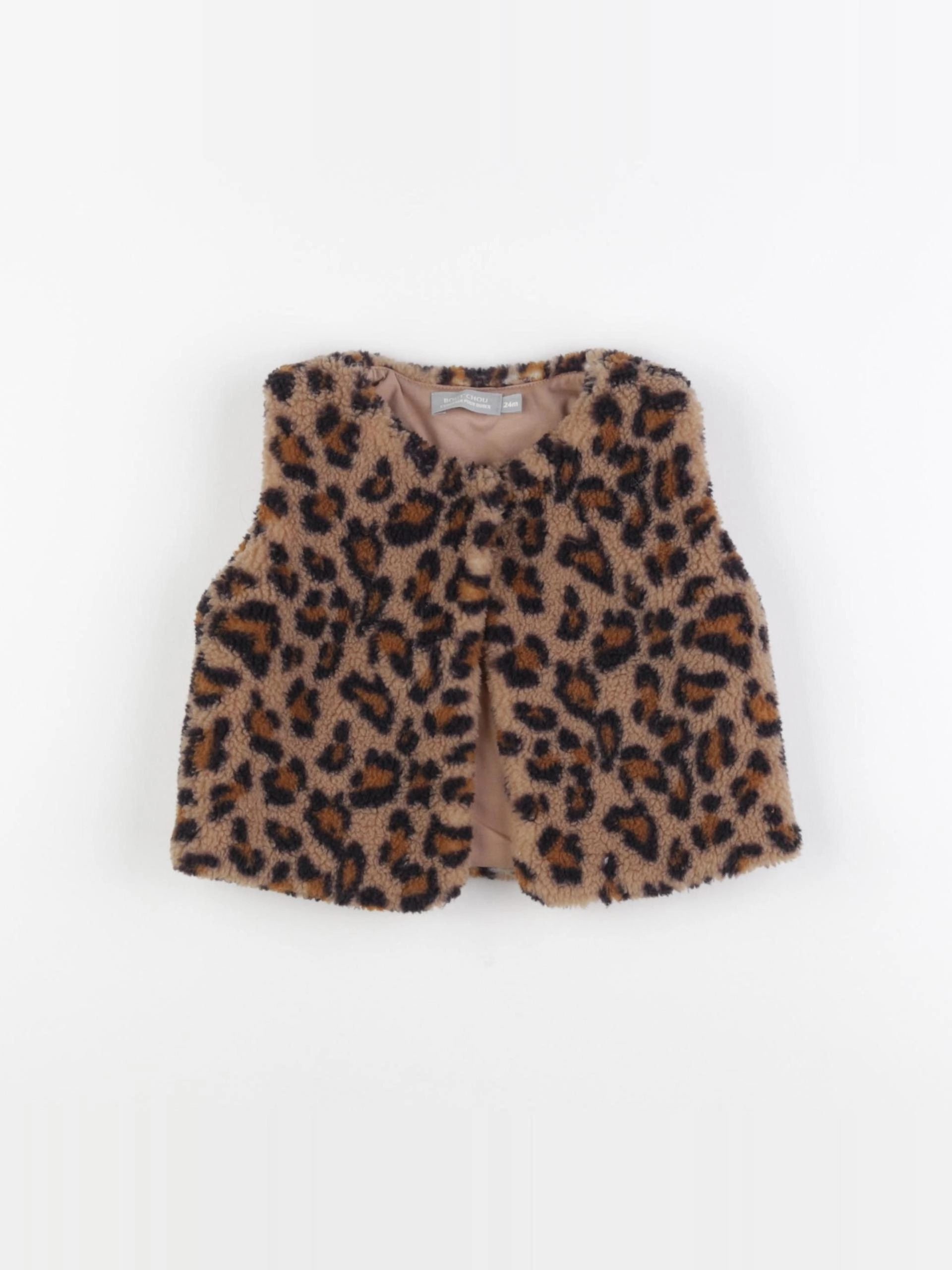 Boutchou - gilet marron - 2 ans