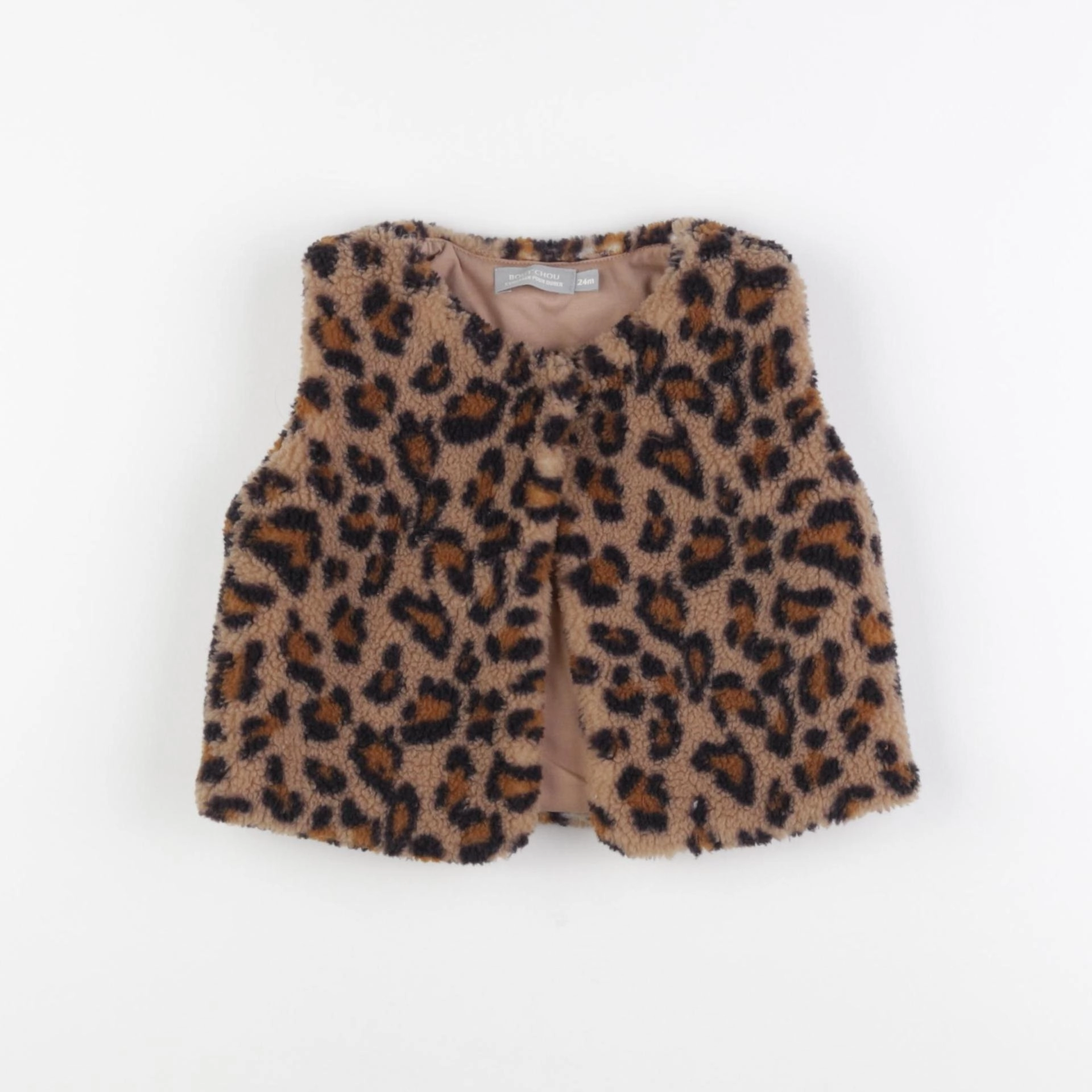 Boutchou - gilet marron - 2 ans