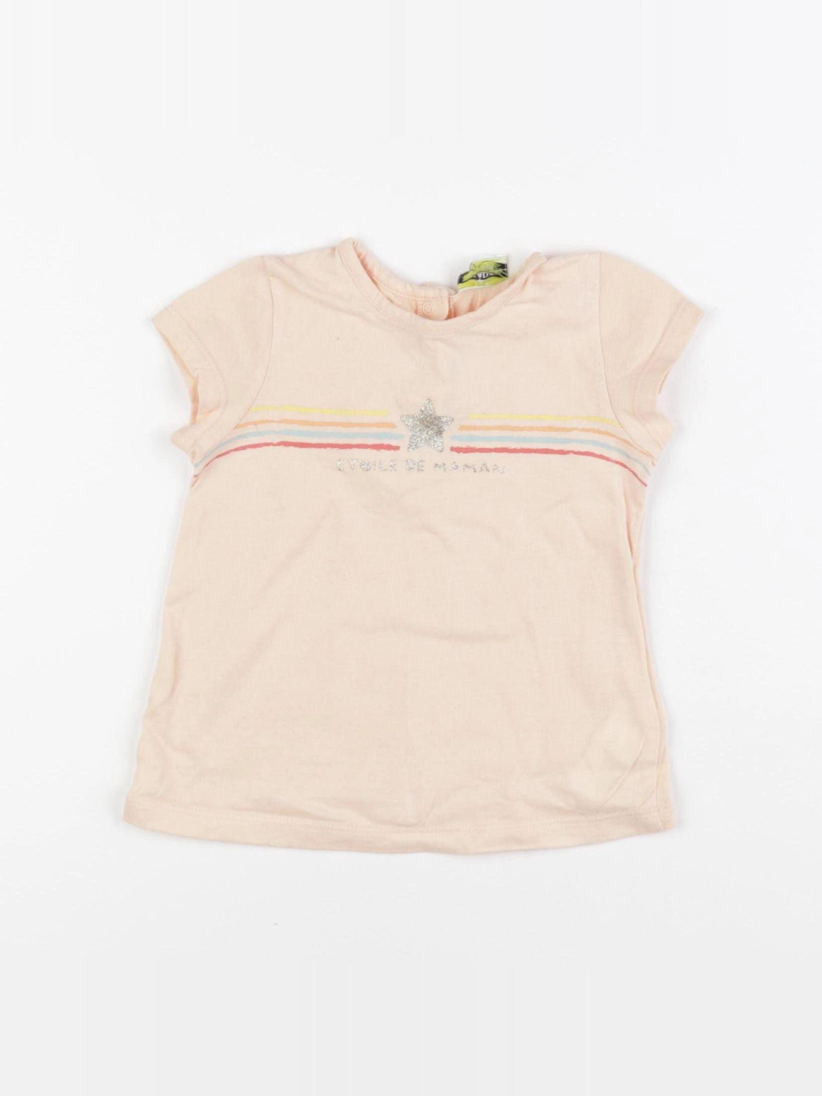 Tape à l'oeil - tee-shirt rose - 18 mois