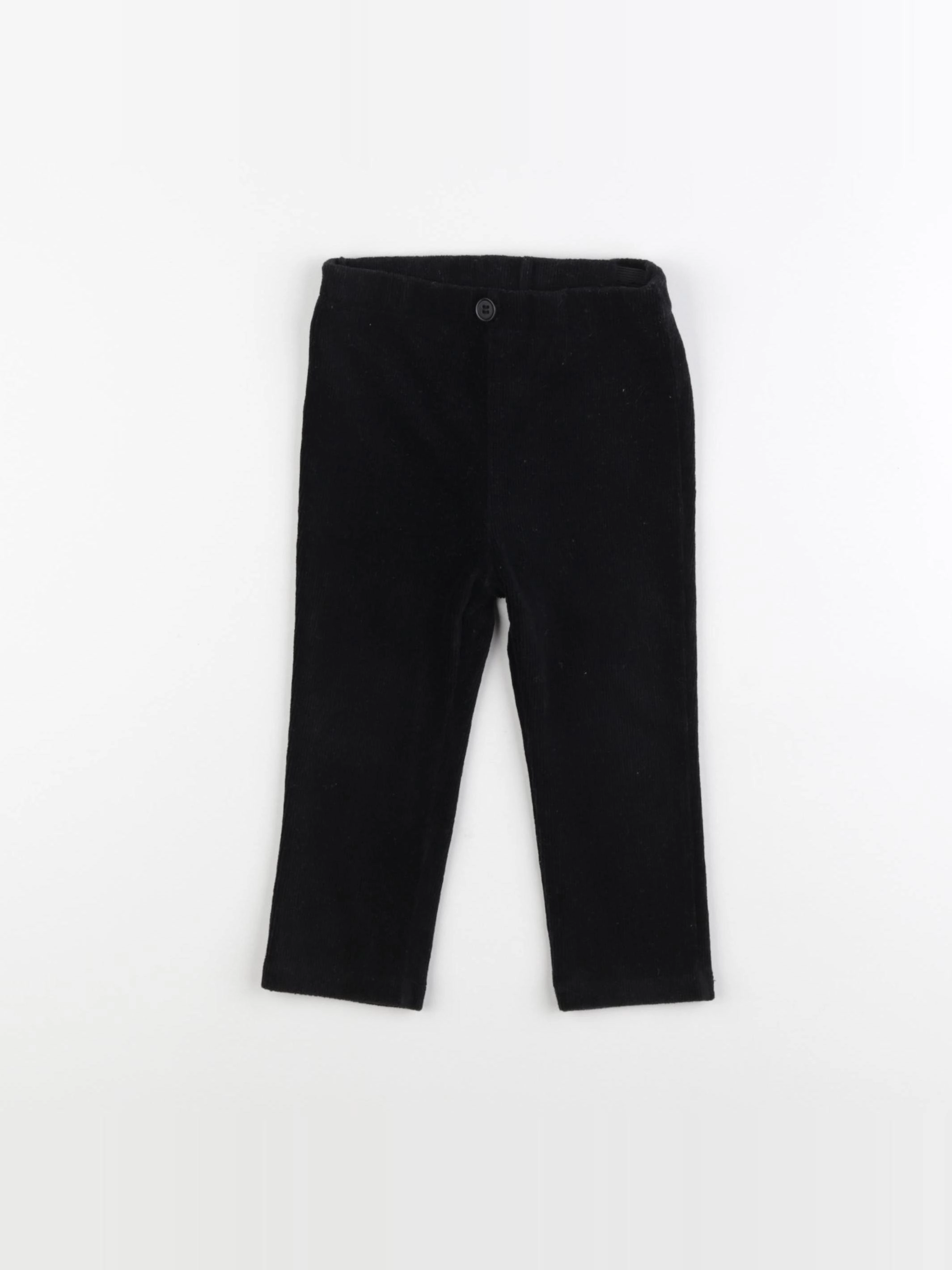 H&M - legging noir - 12/18 mois
