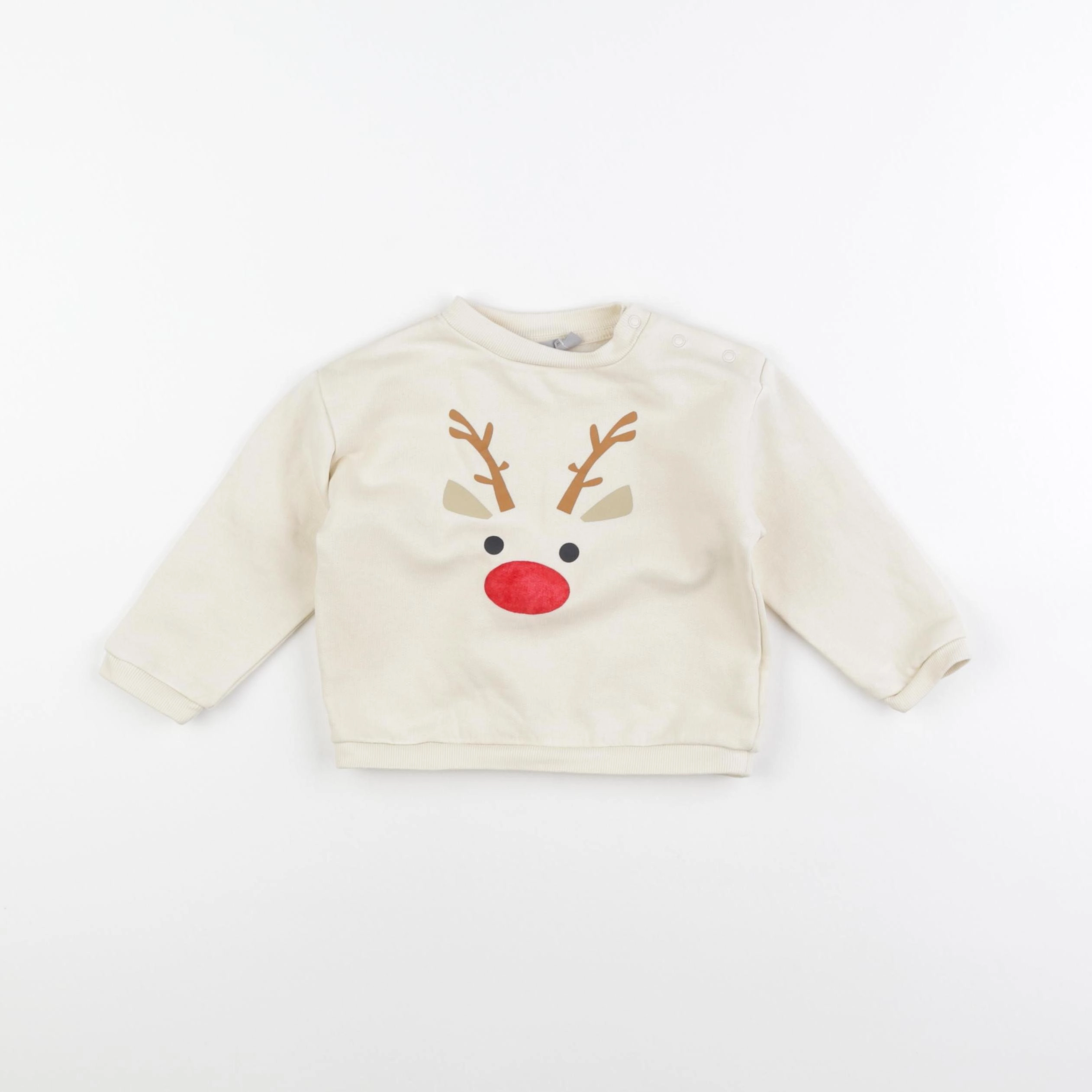 Boutchou - sweat beige - 18 mois