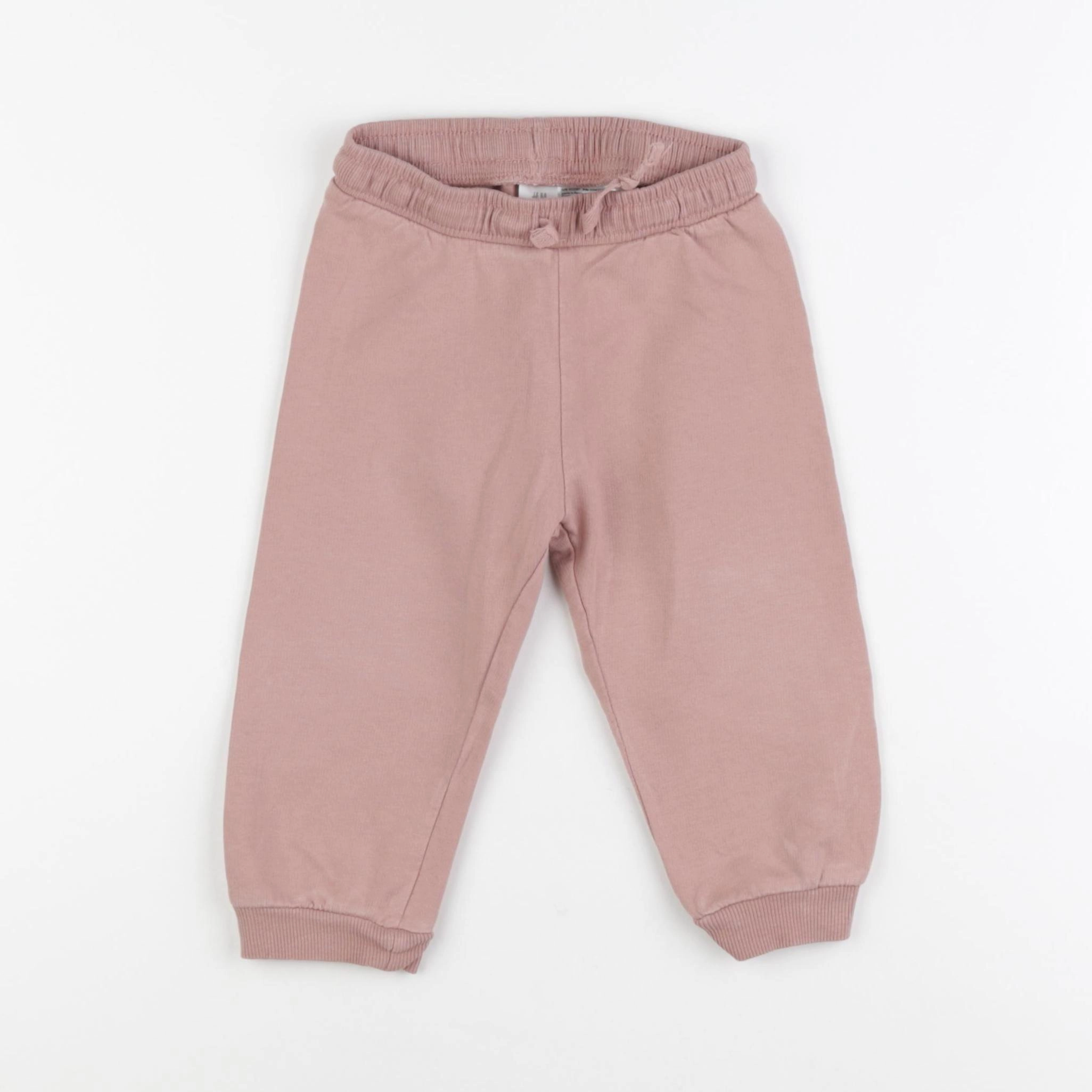 H&M - jogging rose - 12/18 mois