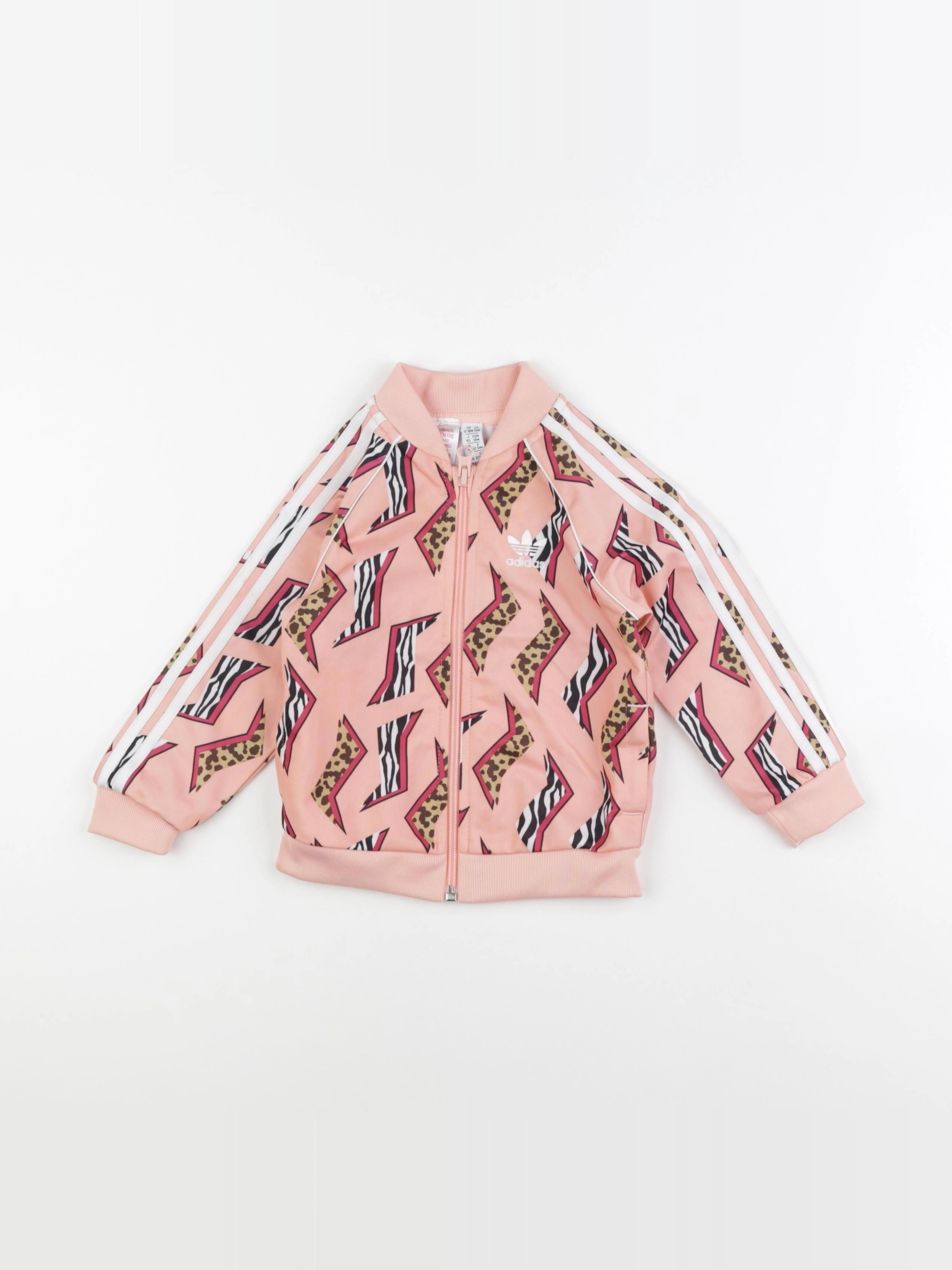 Adidas - sweat rose - 12/18 mois