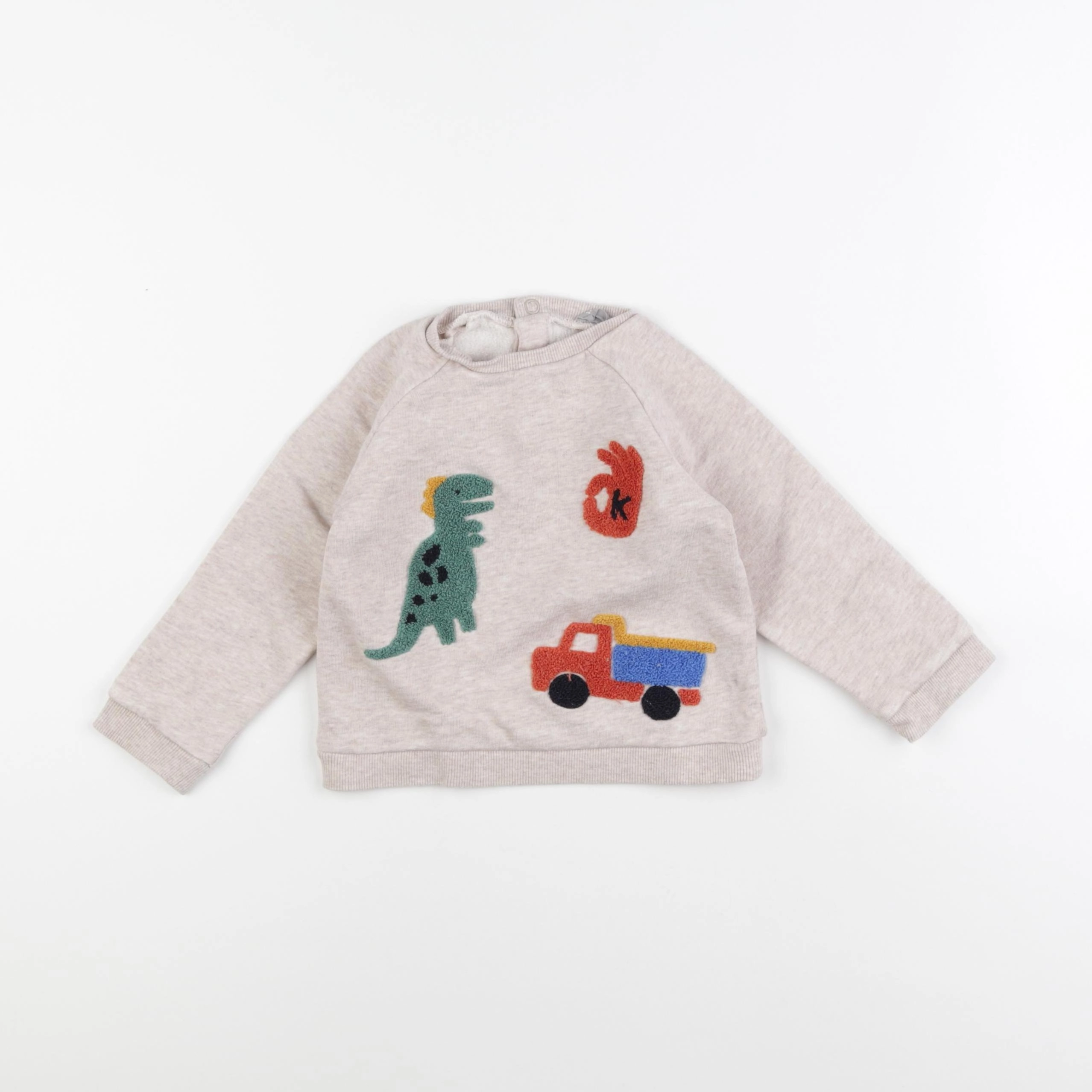 Boutchou - sweat beige - 24 mois