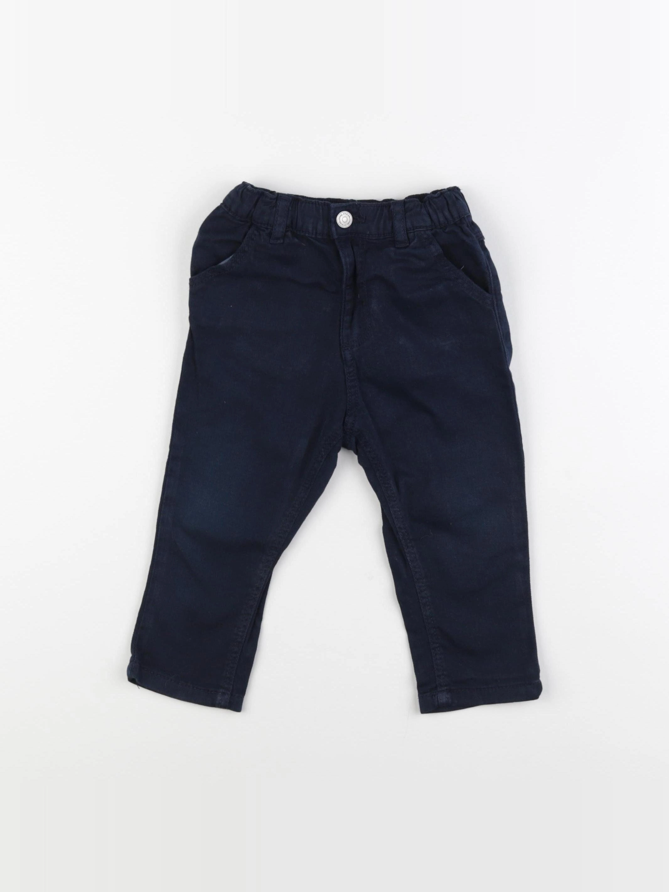 Tape à l'oeil - pantalon bleu - 18 mois
