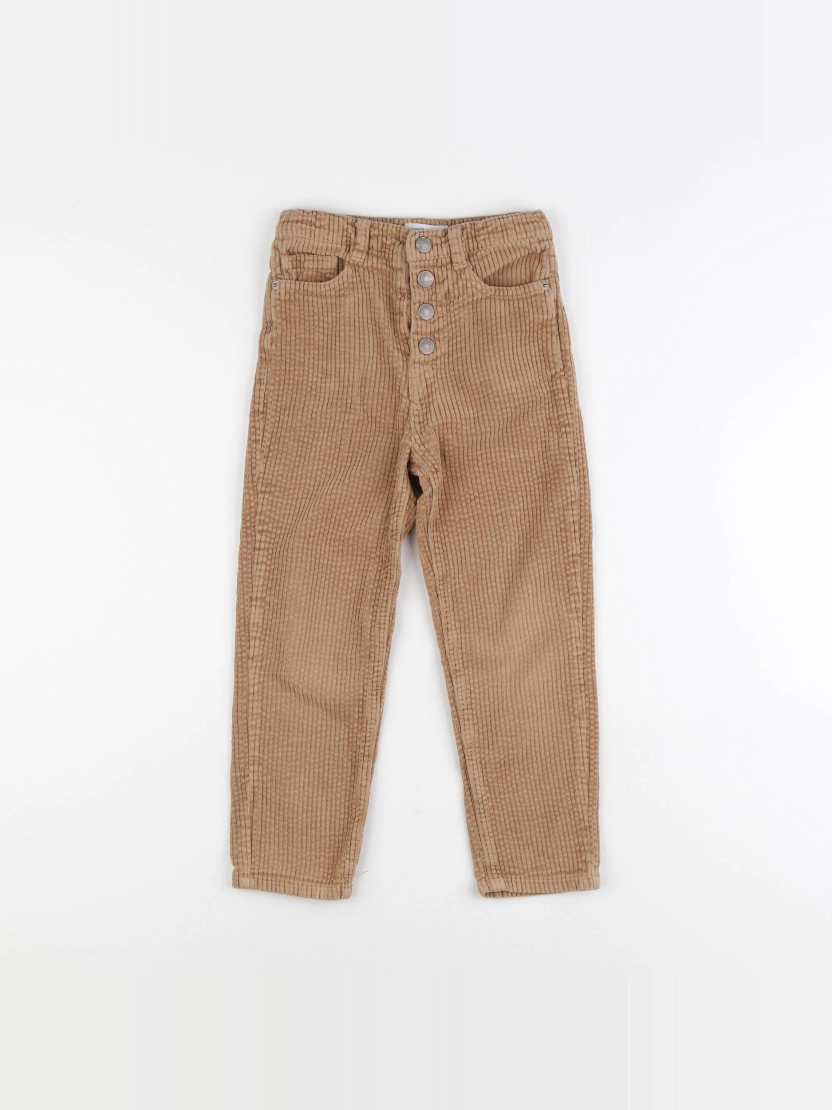 Vertbaudet - pantalon beige - 6 ans