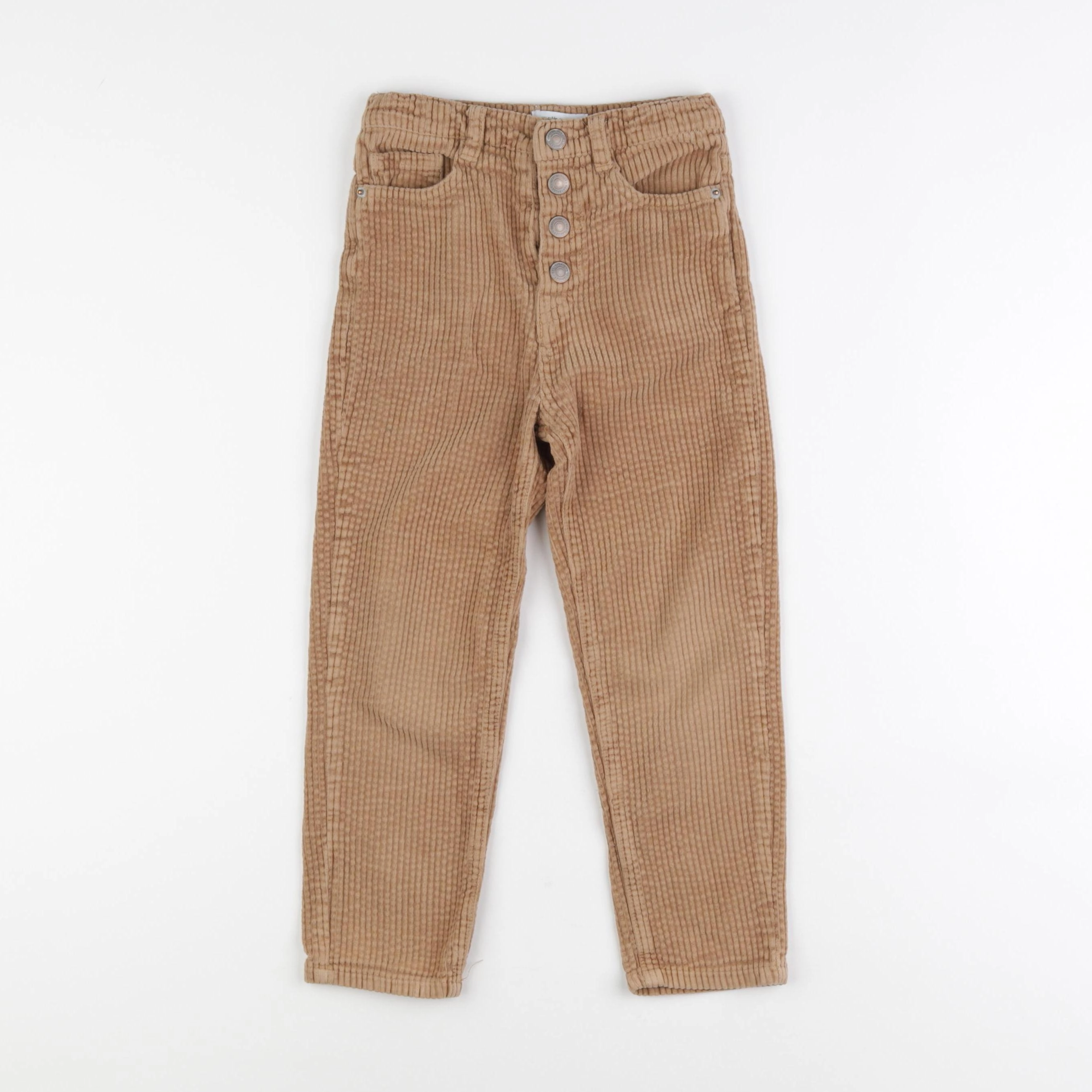Vertbaudet - pantalon beige - 6 ans