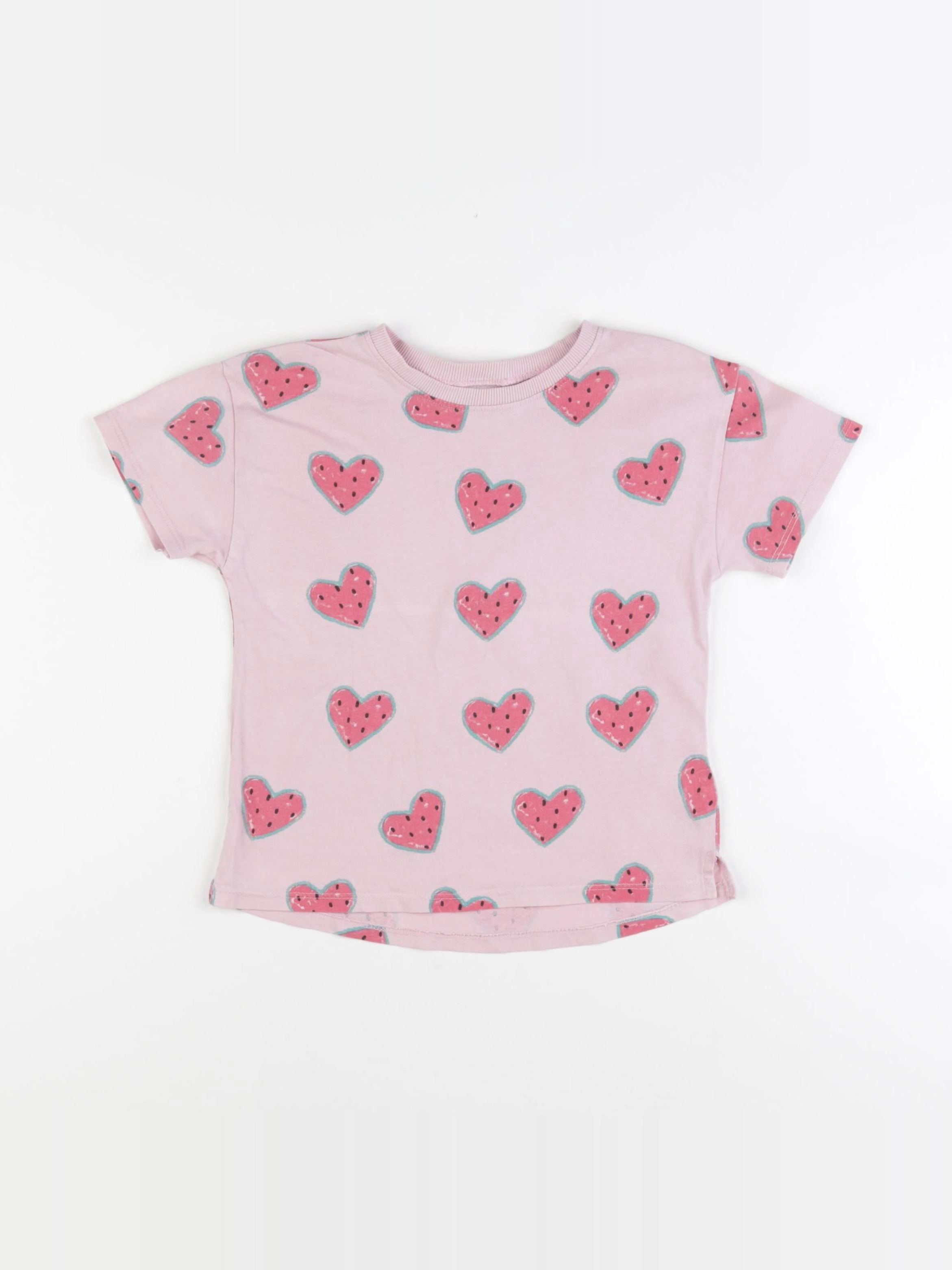 Zara - tee-shirt rose - 3/4 ans