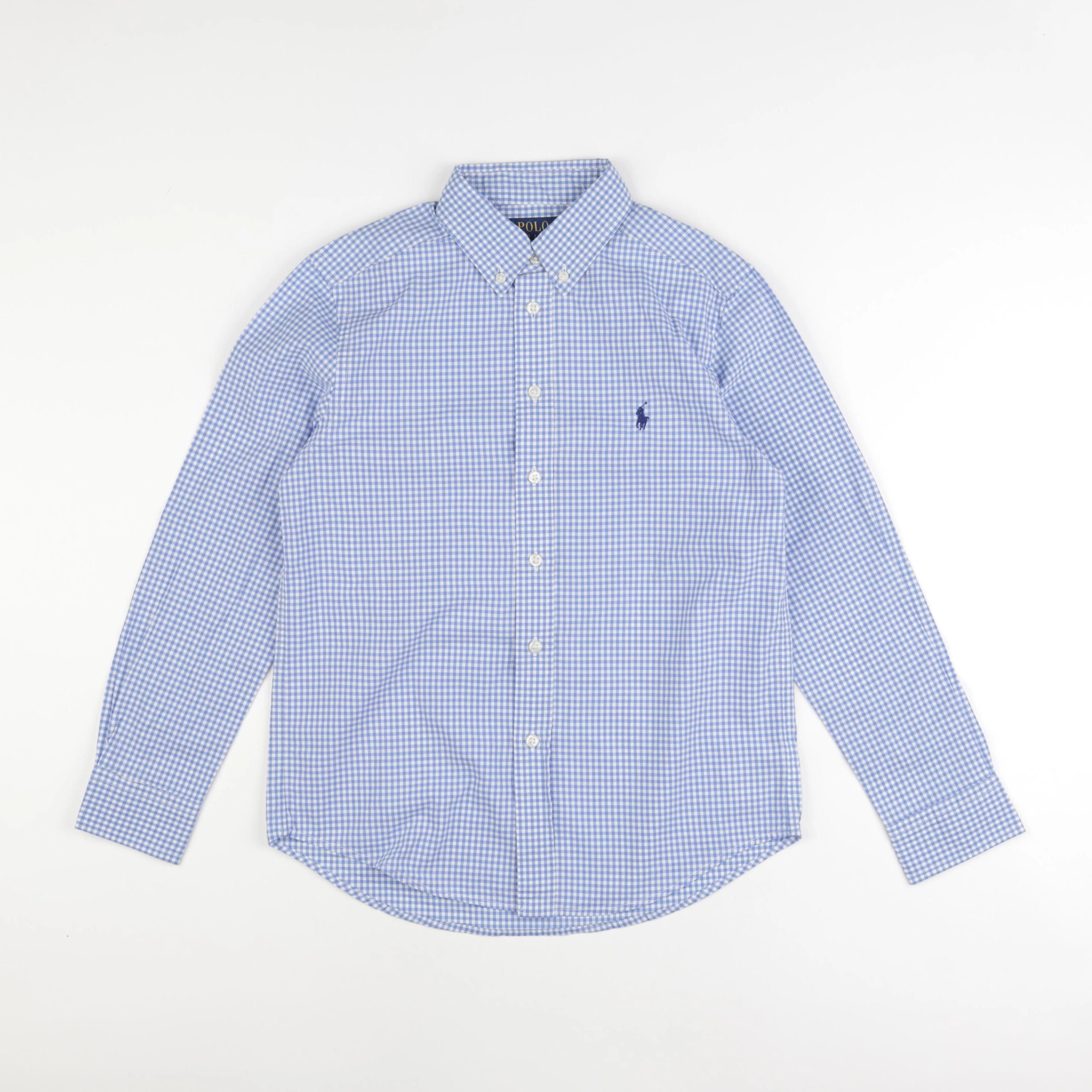 Ralph Lauren - chemise bleu - 10/12 ans
