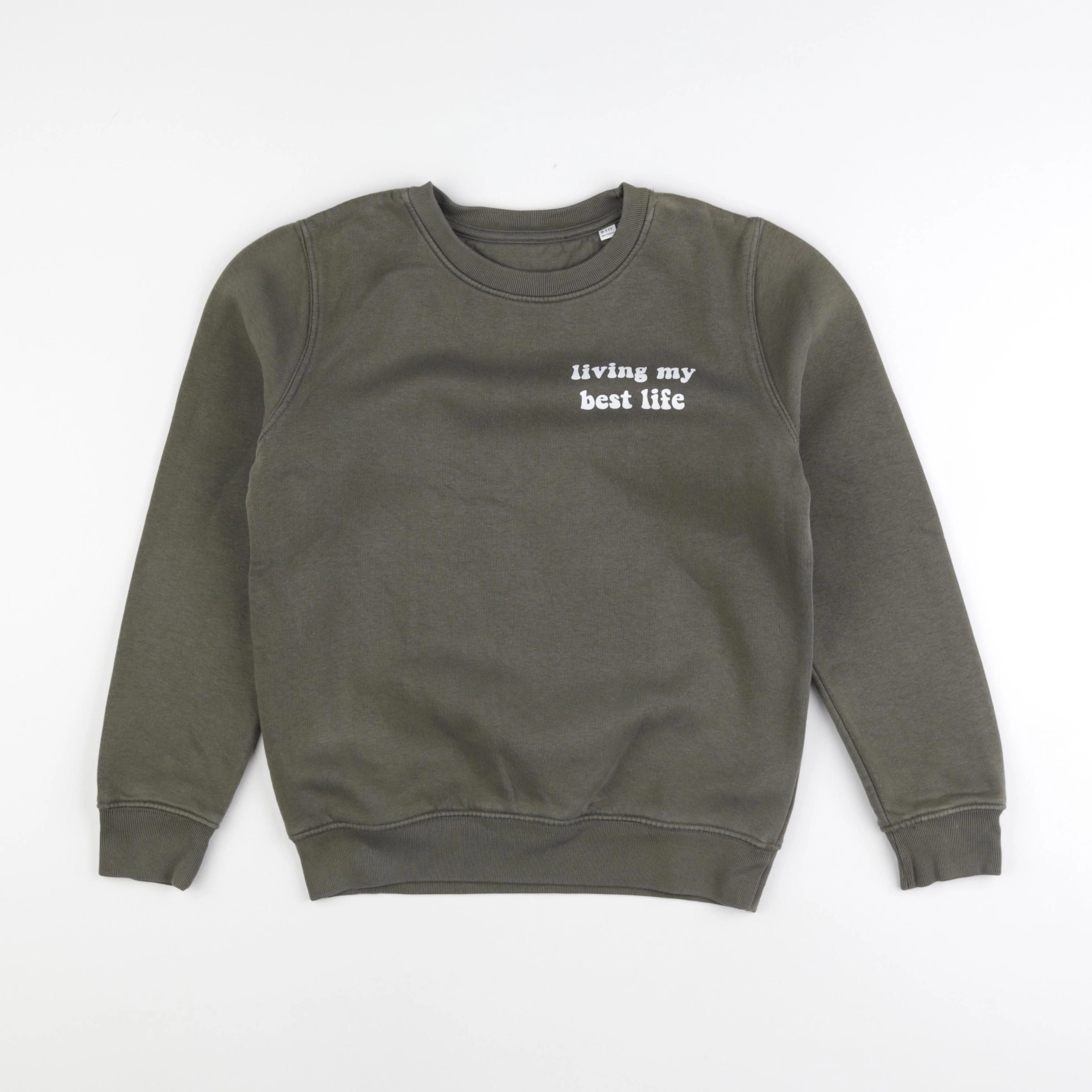 Stella McCartney Kids - sweat vert - 9/11 ans