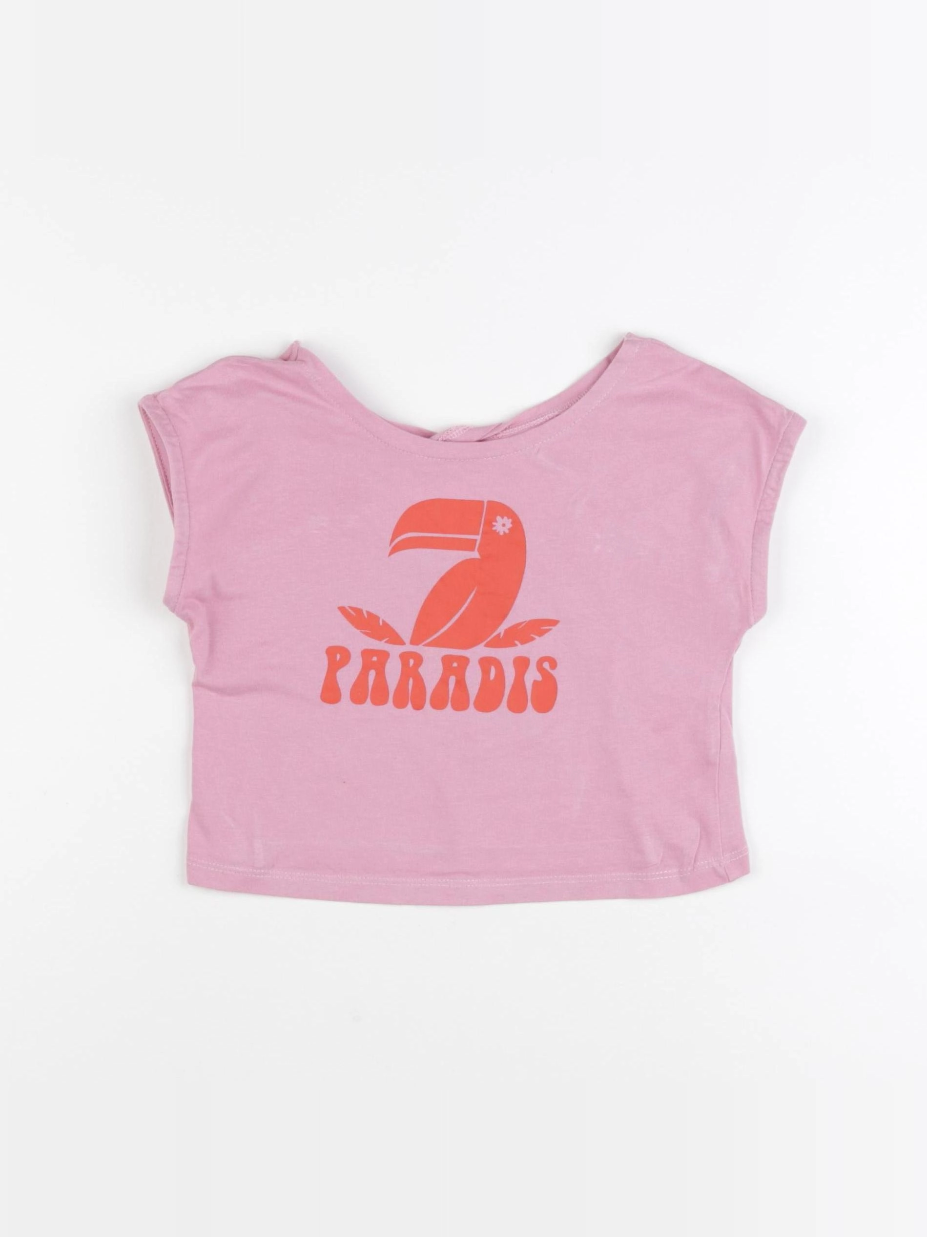 La Redoute - tee-shirt rose - 6 ans