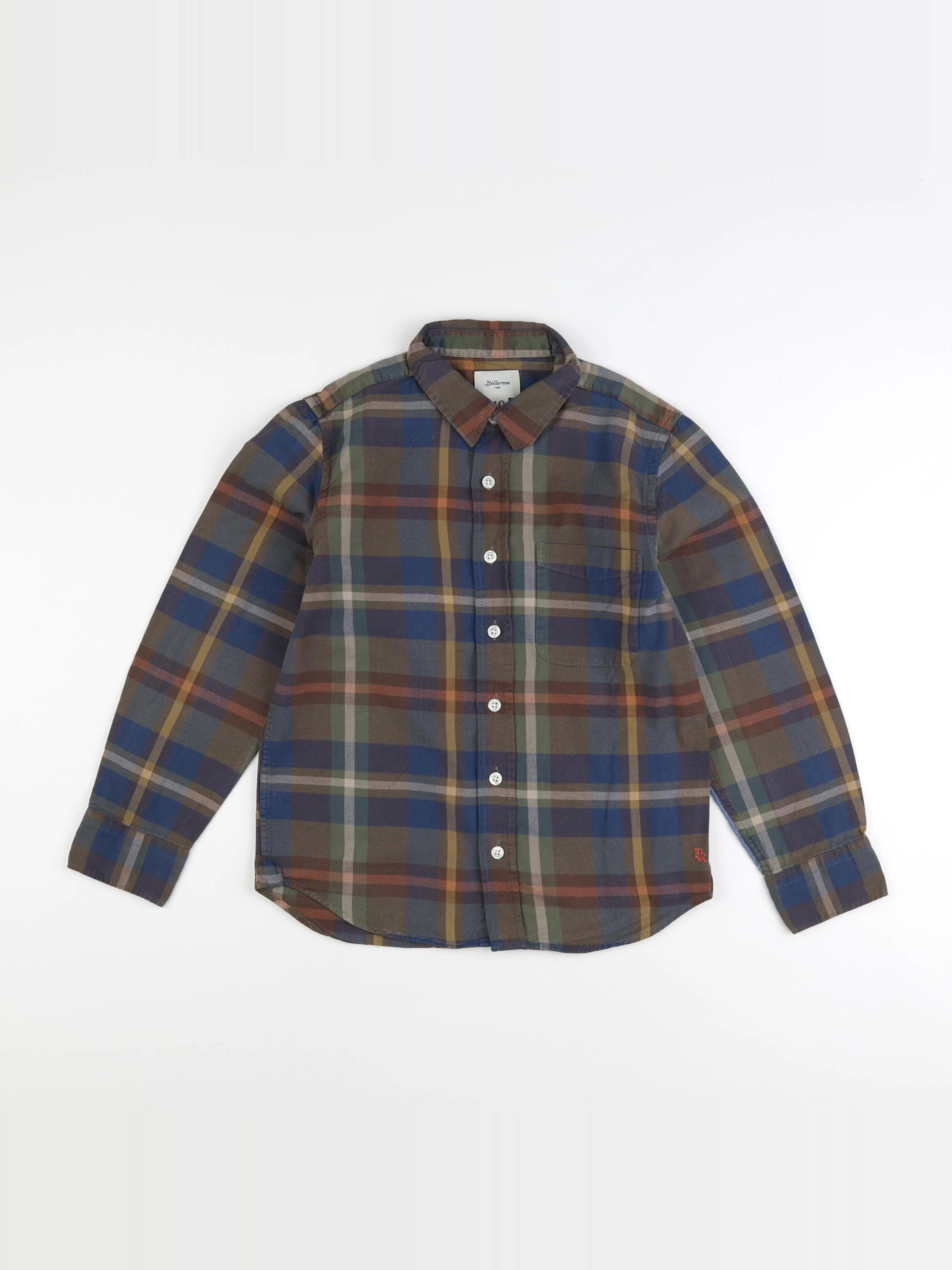 Bellerose - chemise marron - 10 ans