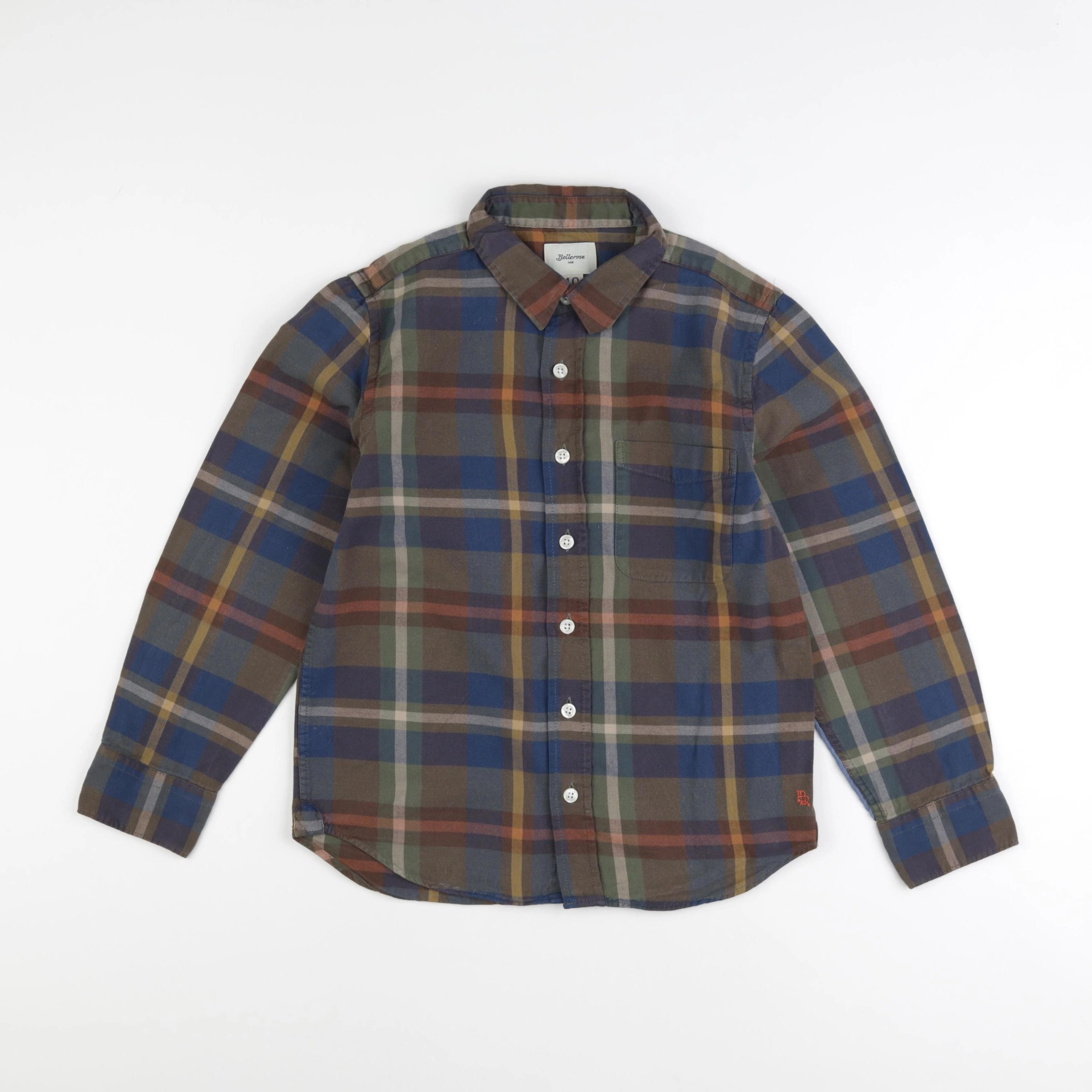 Bellerose - chemise marron - 10 ans