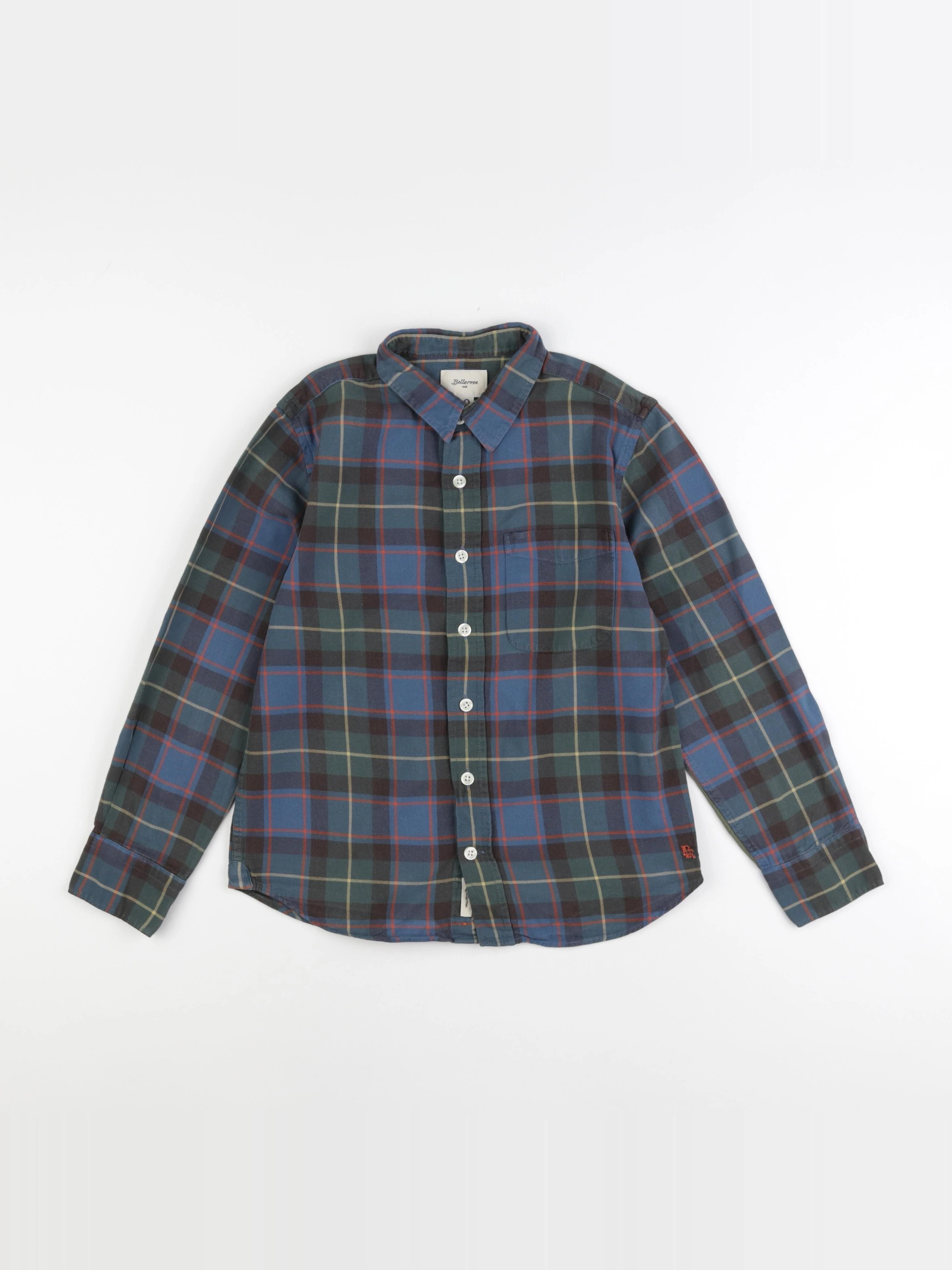 Bellerose - chemise vert - 10 ans