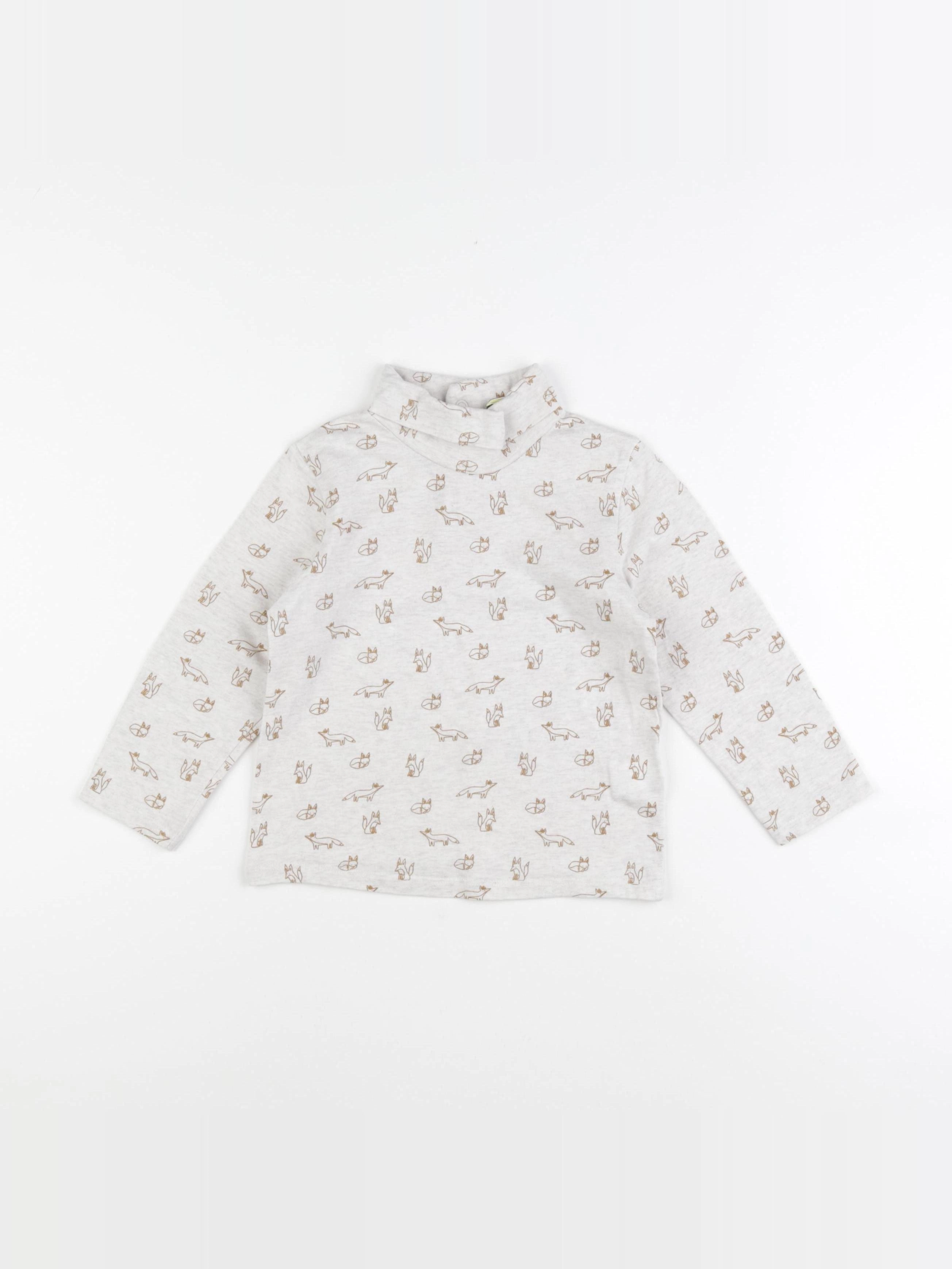 Tape à l'oeil - sous-pull beige - 36 mois