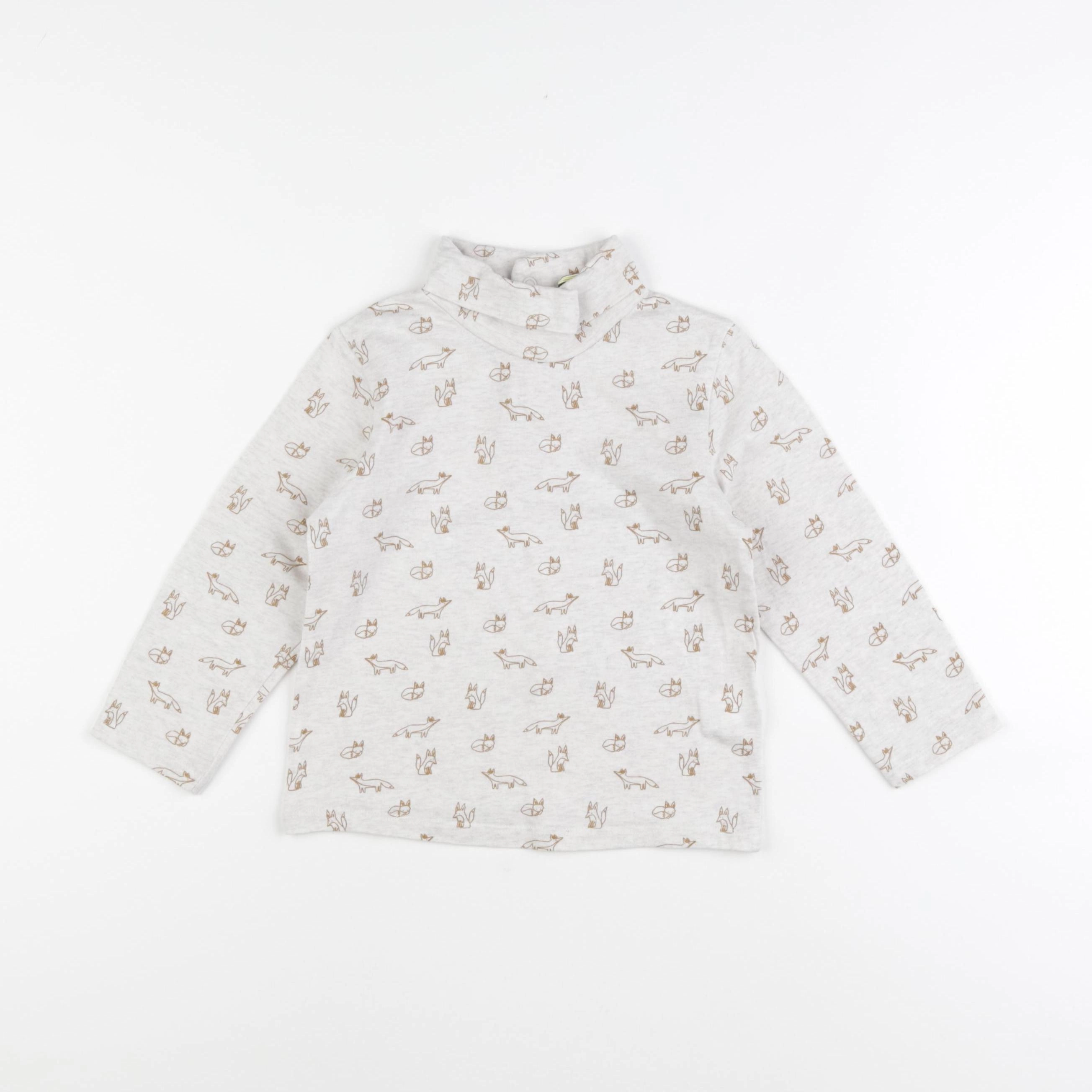 Tape à l'oeil - sous-pull beige - 36 mois
