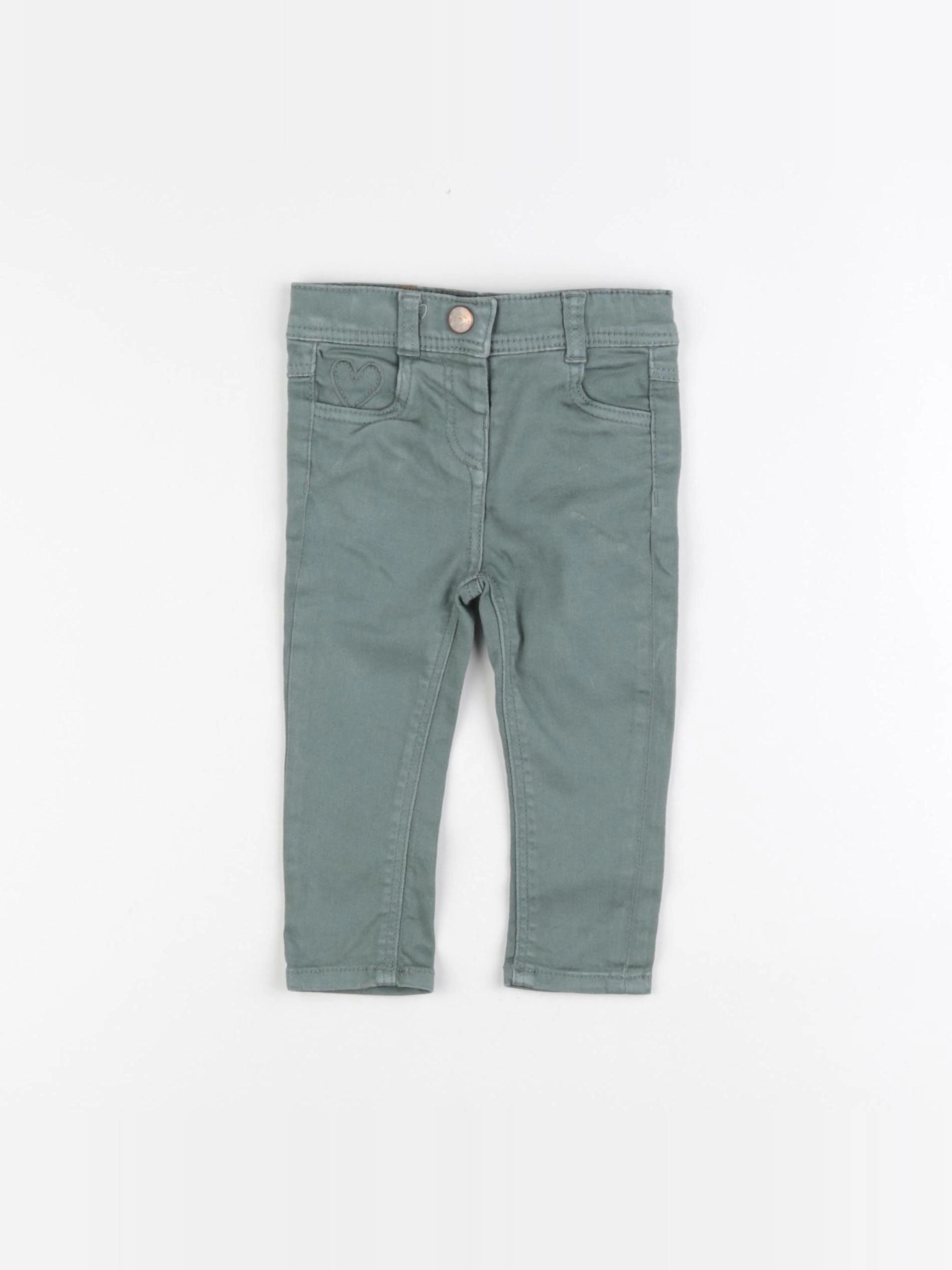 Tape à l'oeil - pantalon vert - 6 mois