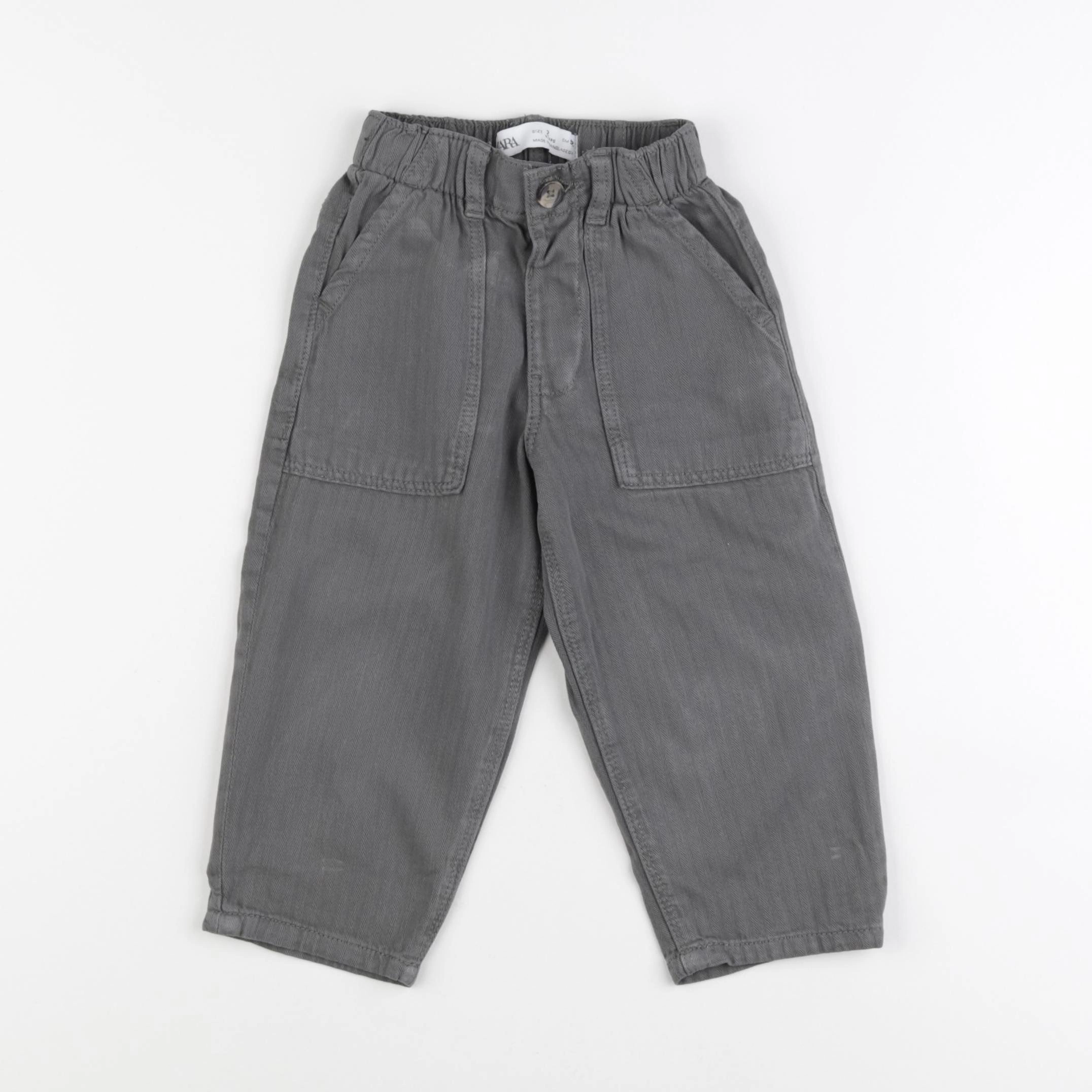 Zara - pantalon vert - 2 ans