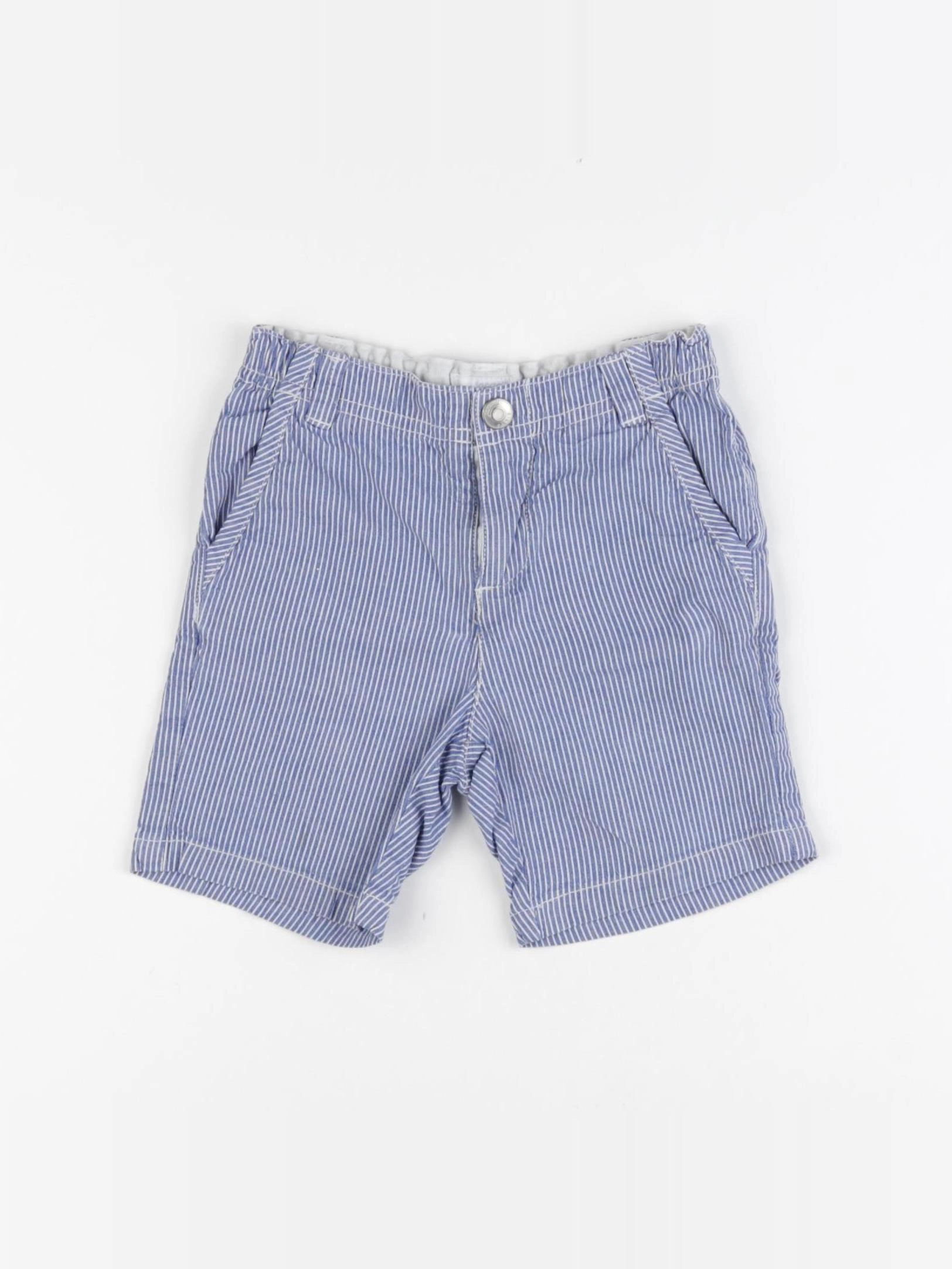 Jacadi - short blanc, bleu - 24 mois