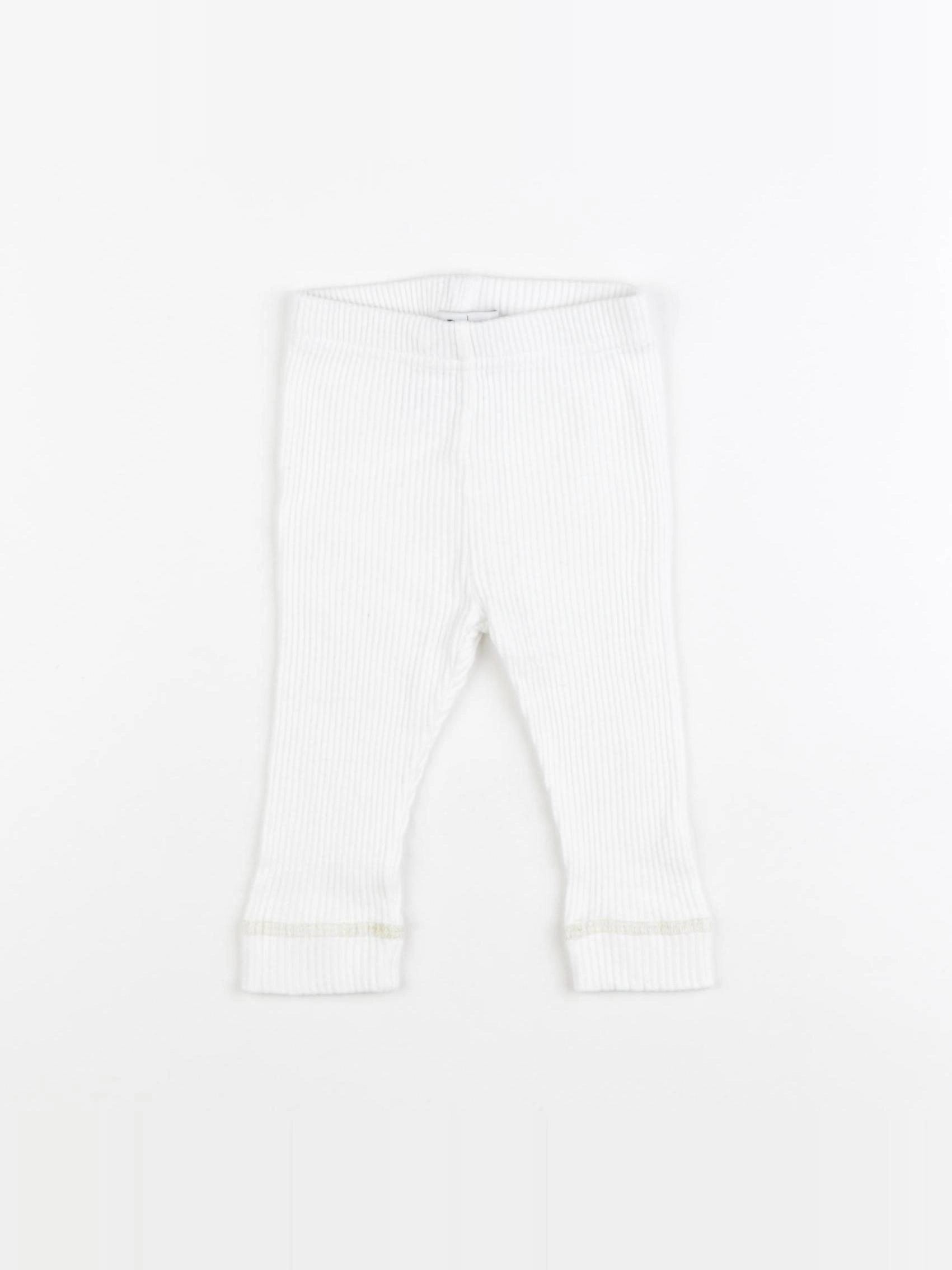 La Redoute - legging blanc - 9 mois