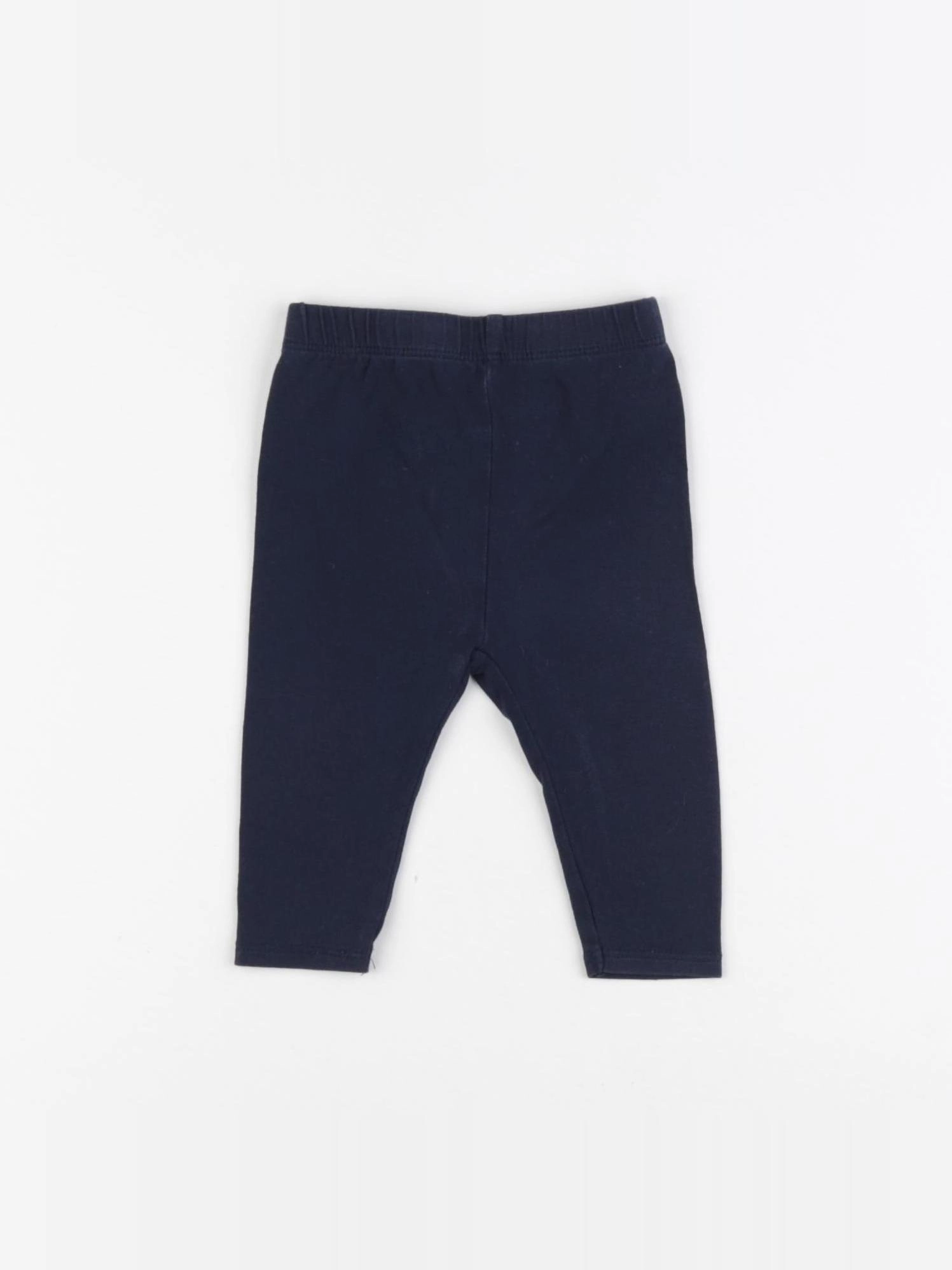 Vertbaudet - legging bleu - 3 mois