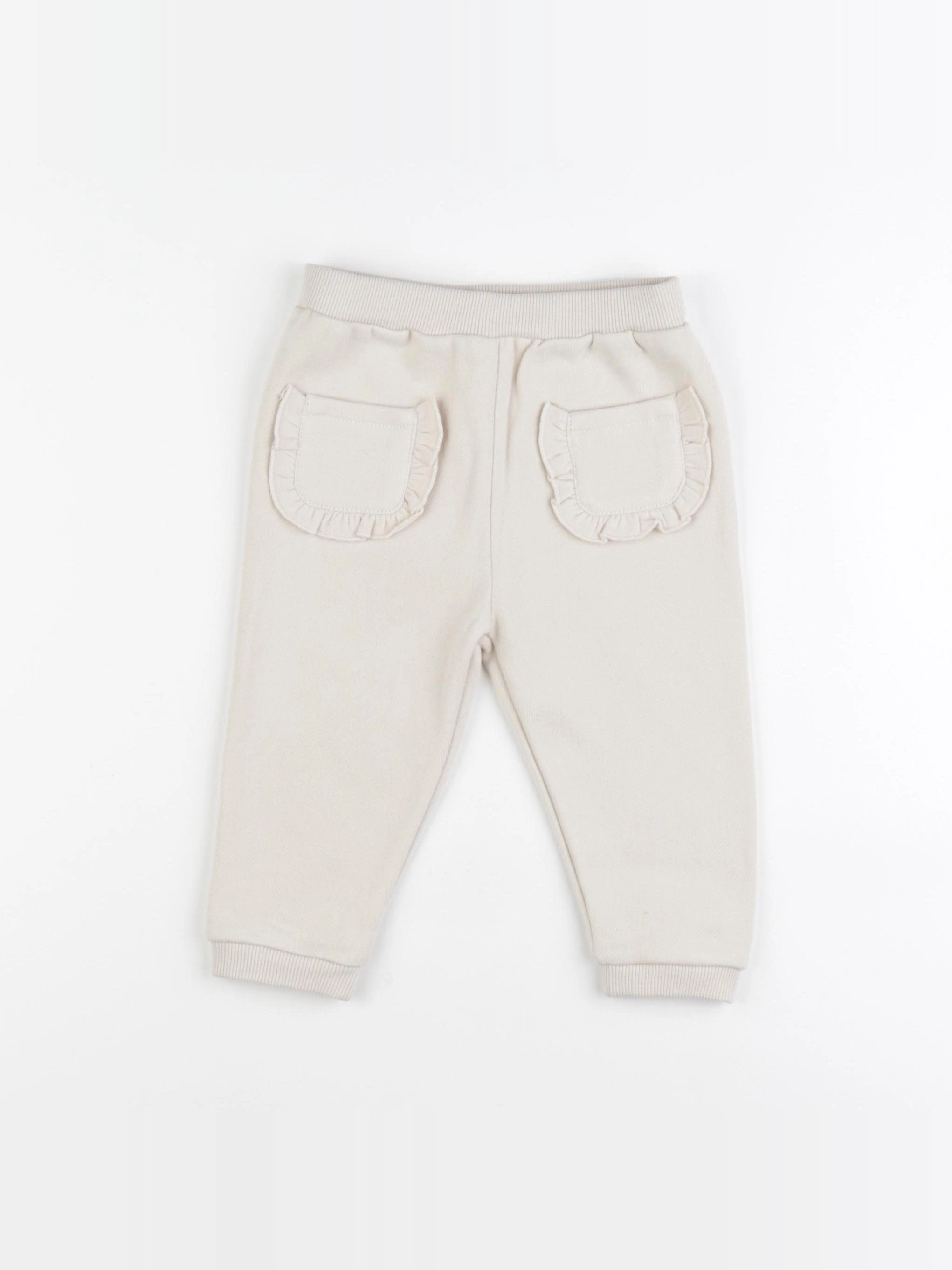 Boutchou - jogging beige - 12 mois