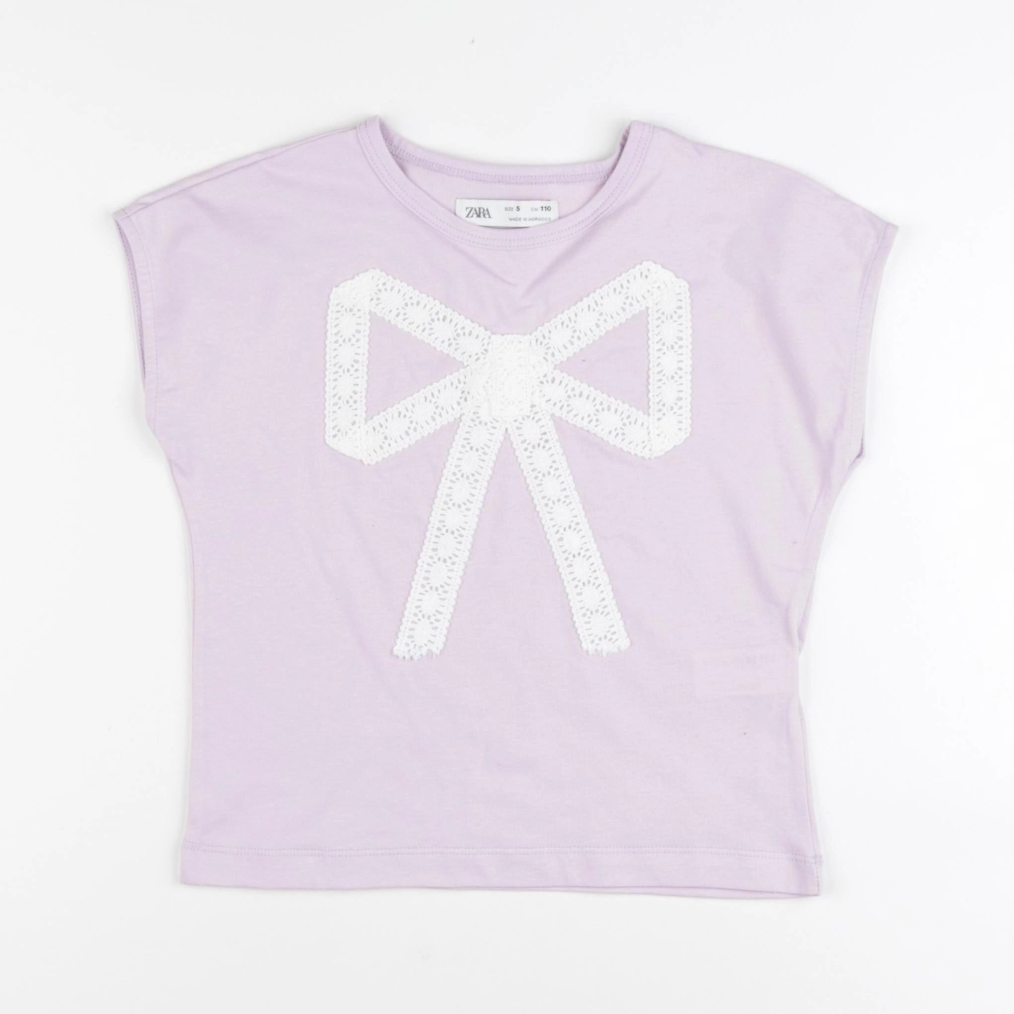 Zara - tee-shirt rose - 5 ans