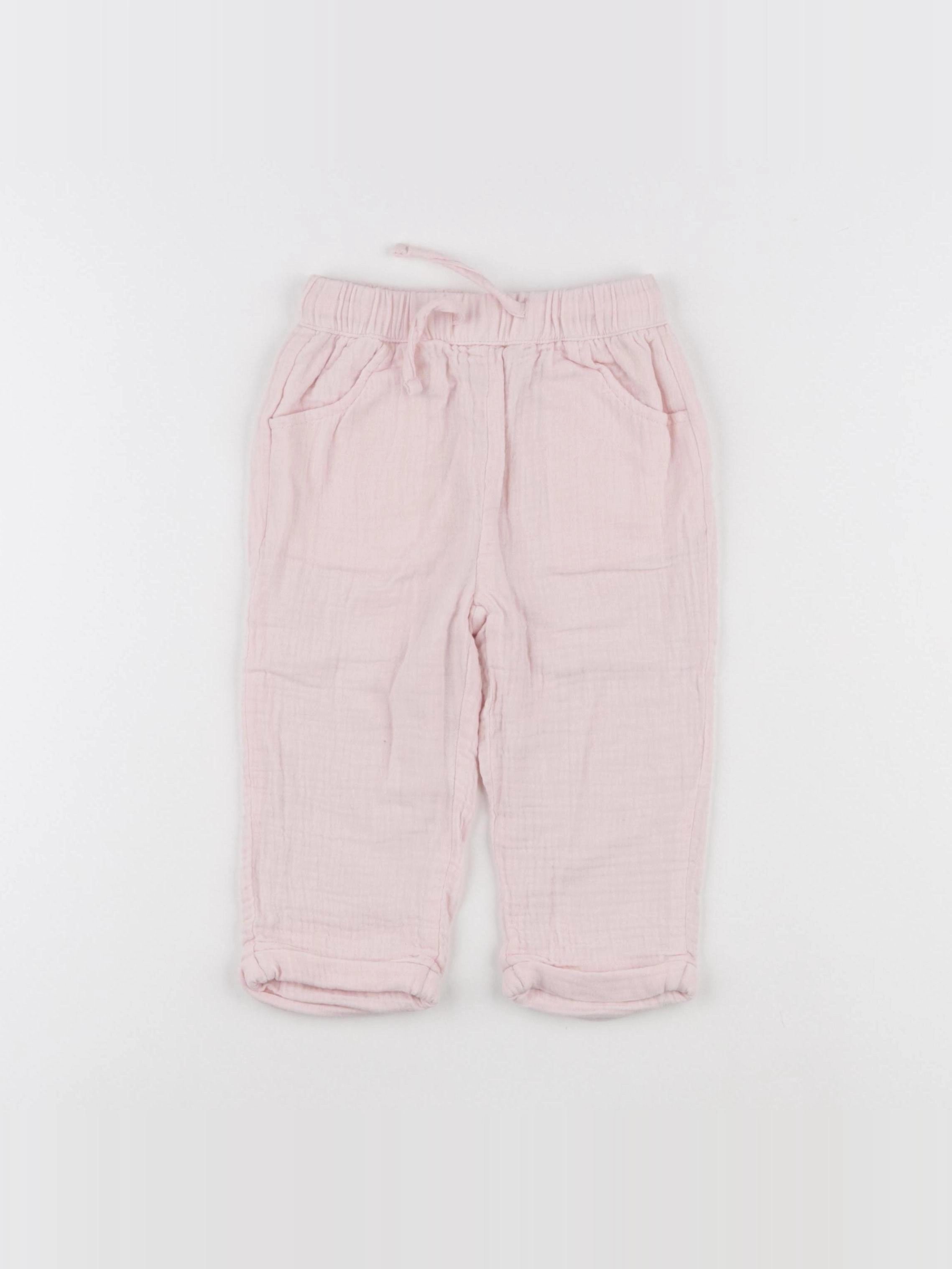 Tape à l'oeil - pantalon rose - 18 mois