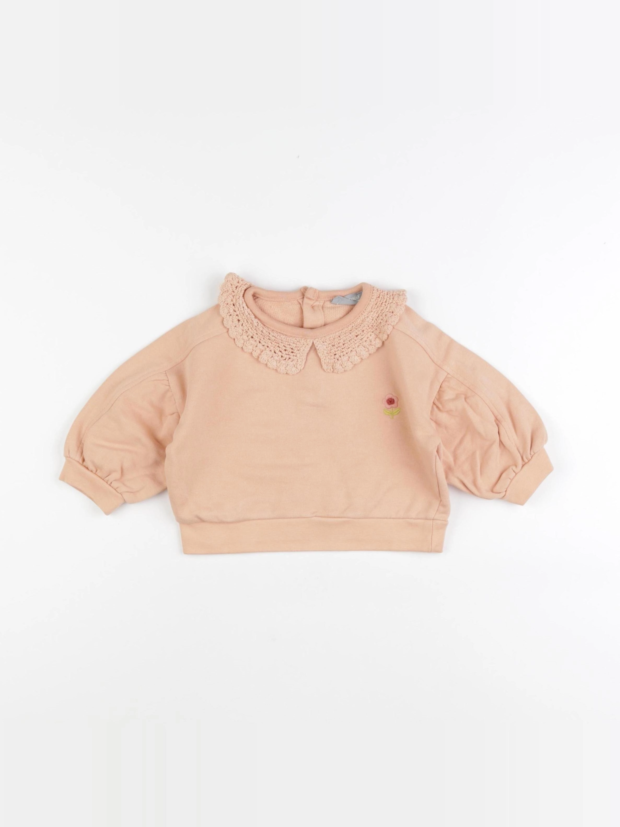 Boutchou - sweat rose - 9 mois