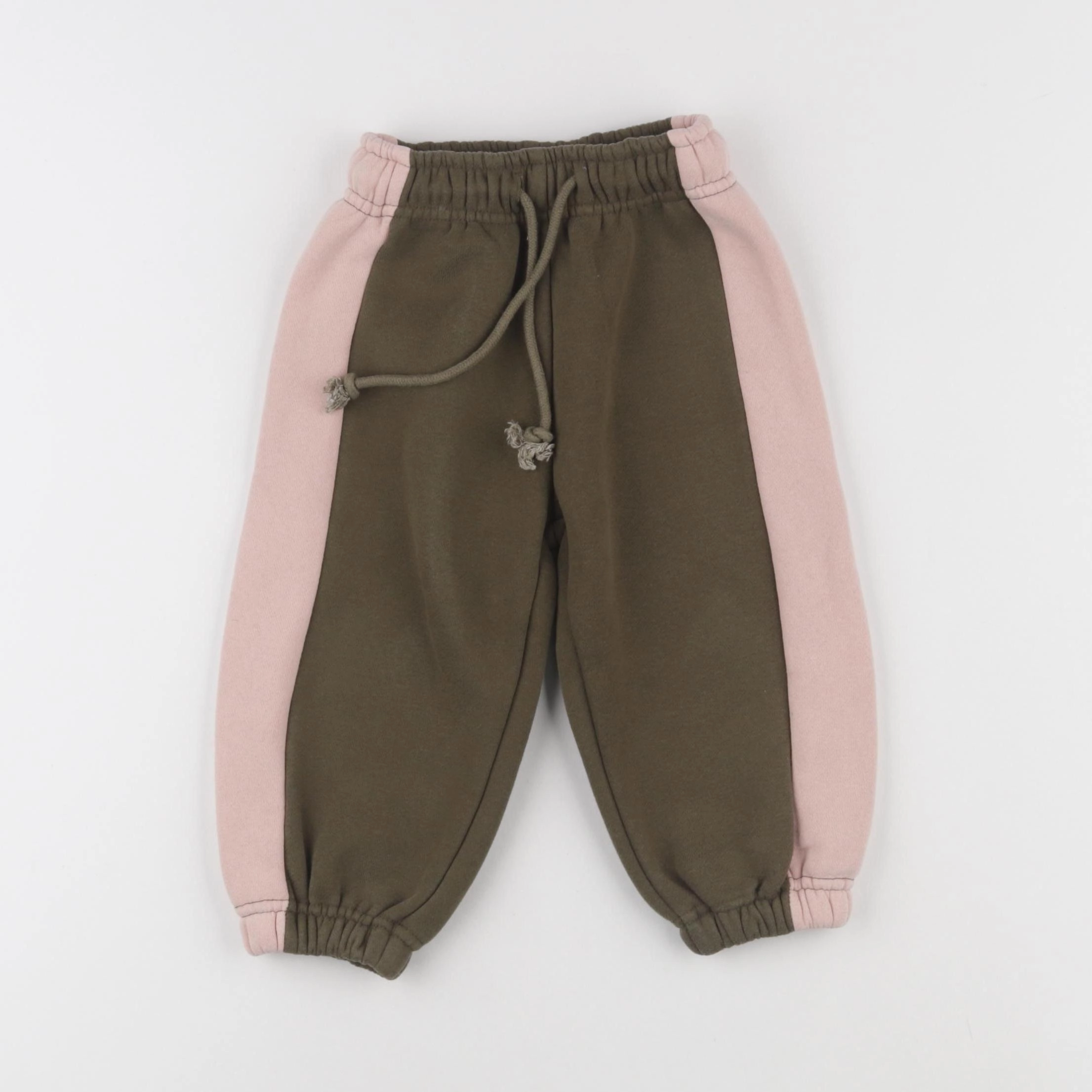 Gamin gamine - jogging vert - 6/12 mois