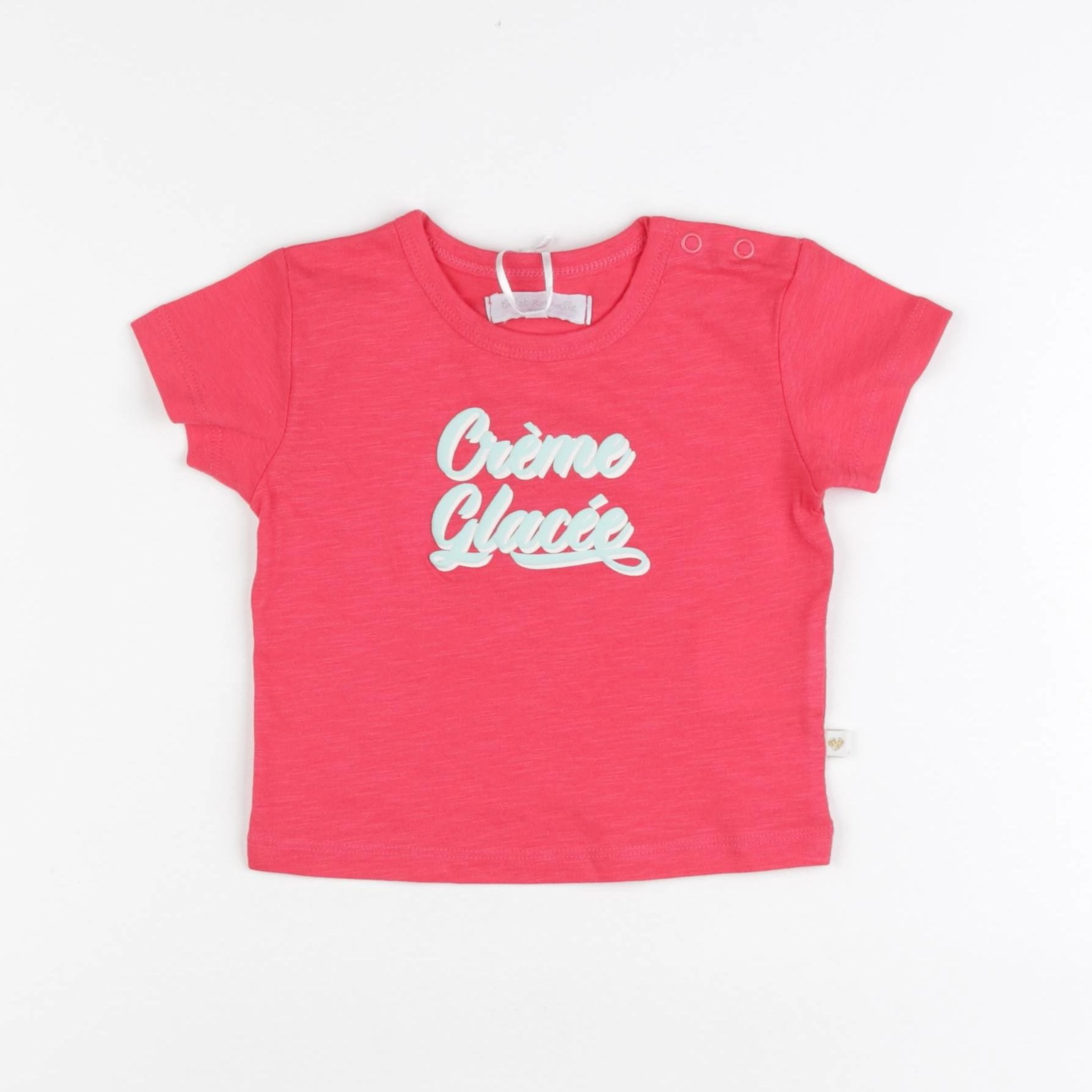 Cadet Rousselle - tee-shirt rose - 6 mois