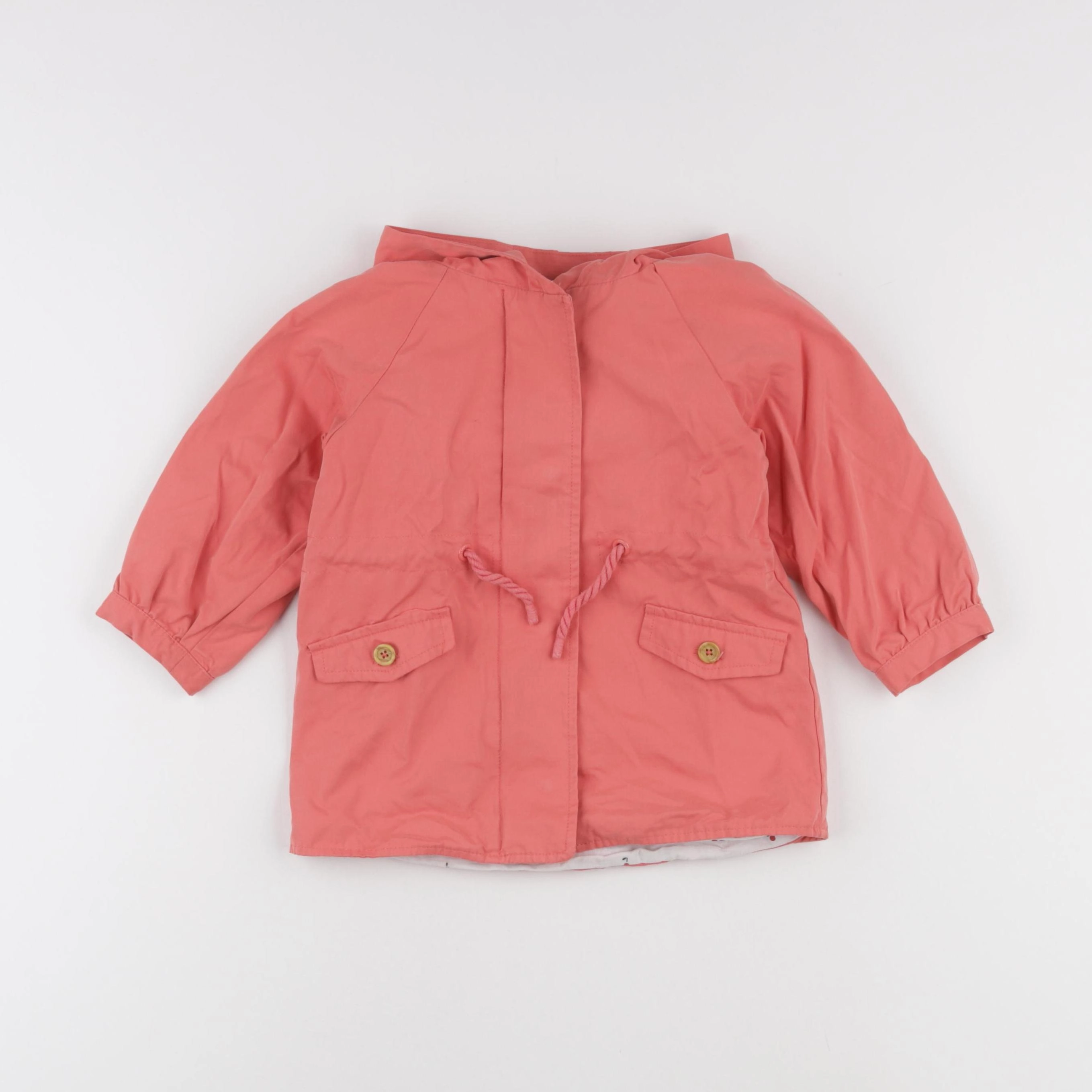 Vertbaudet - imperméable orange - 3 ans