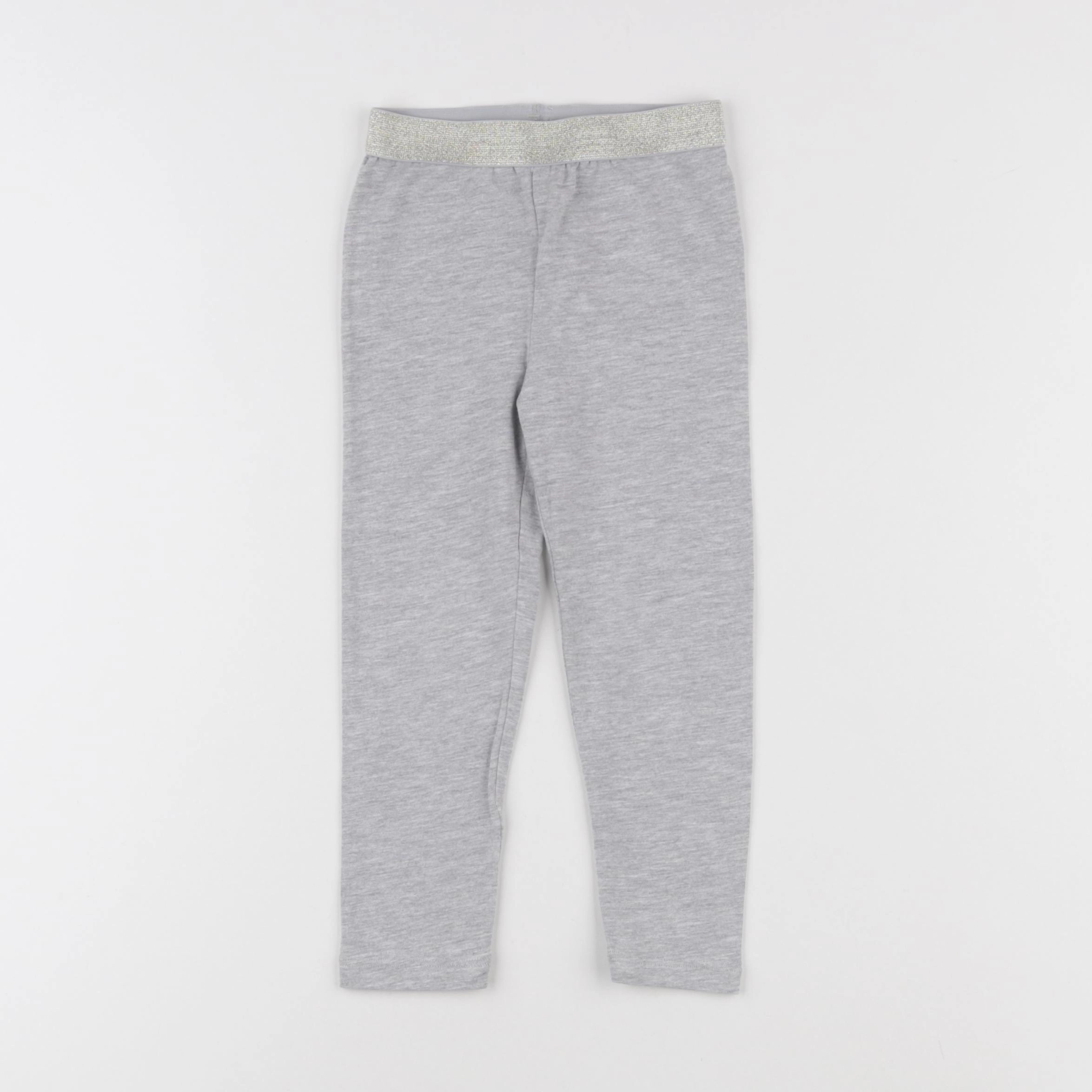 Vertbaudet - legging gris - 3 ans