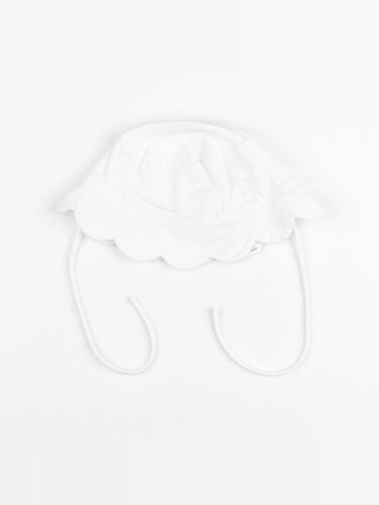 Jacadi - chapeau blanc - 3 mois