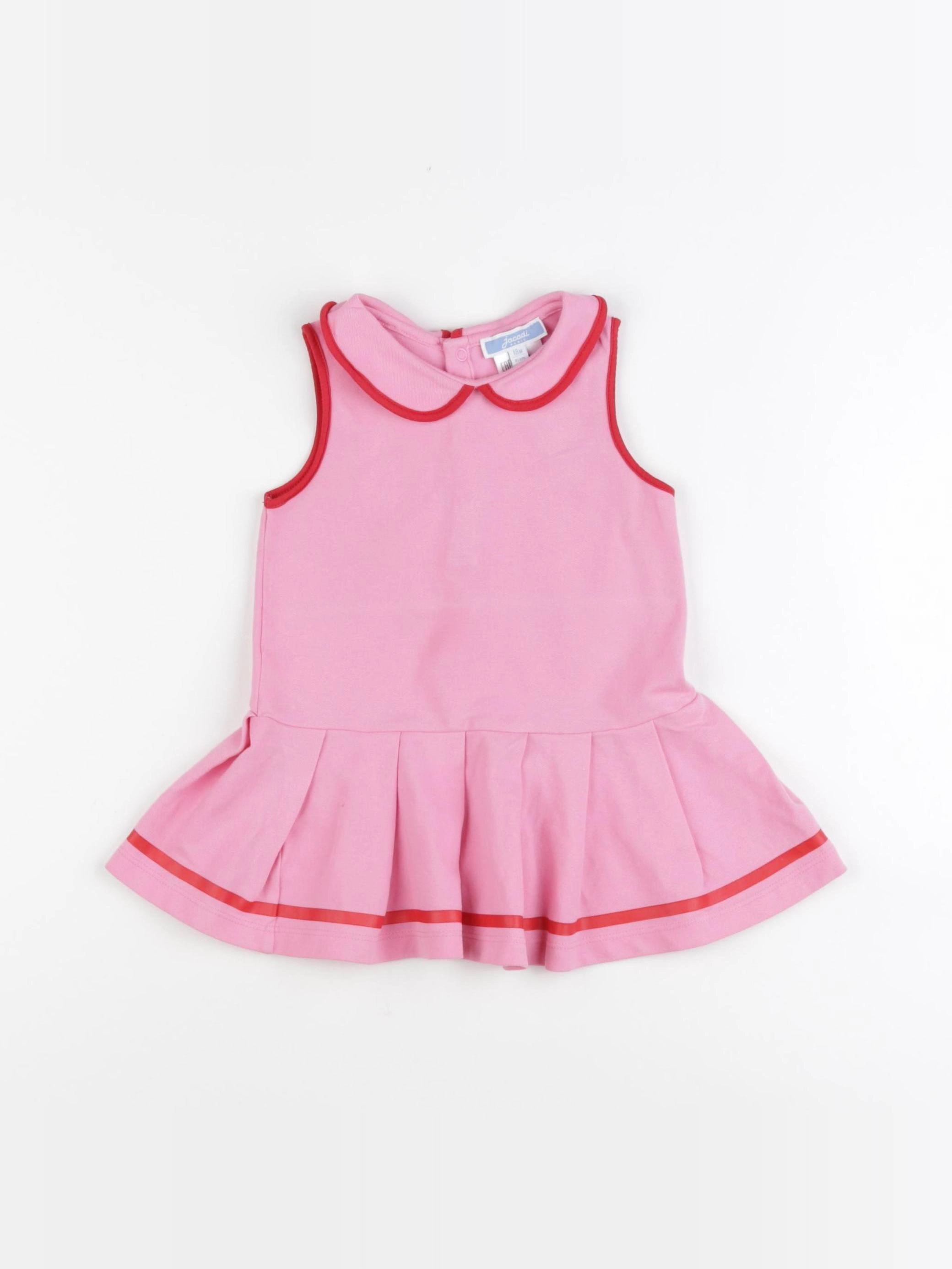 Jacadi - robe rose - 18 mois