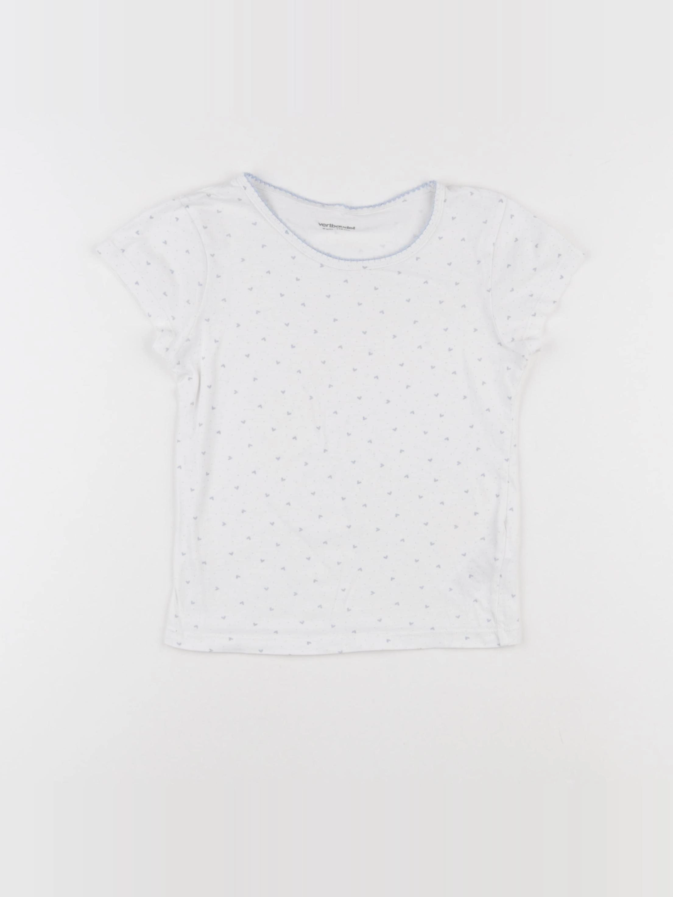 Vertbaudet - maillot de corps bleu - 6 ans