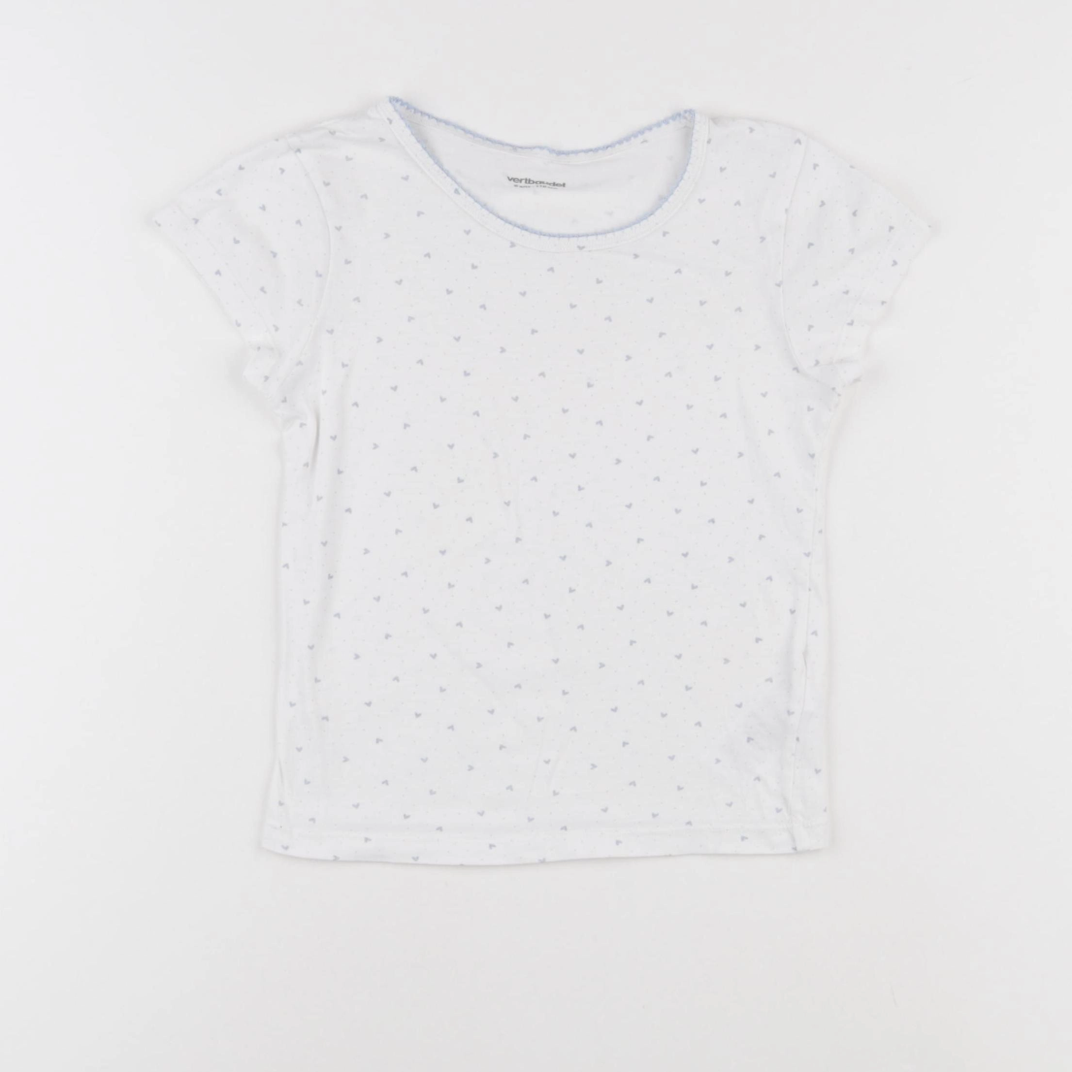 Vertbaudet - maillot de corps bleu - 6 ans
