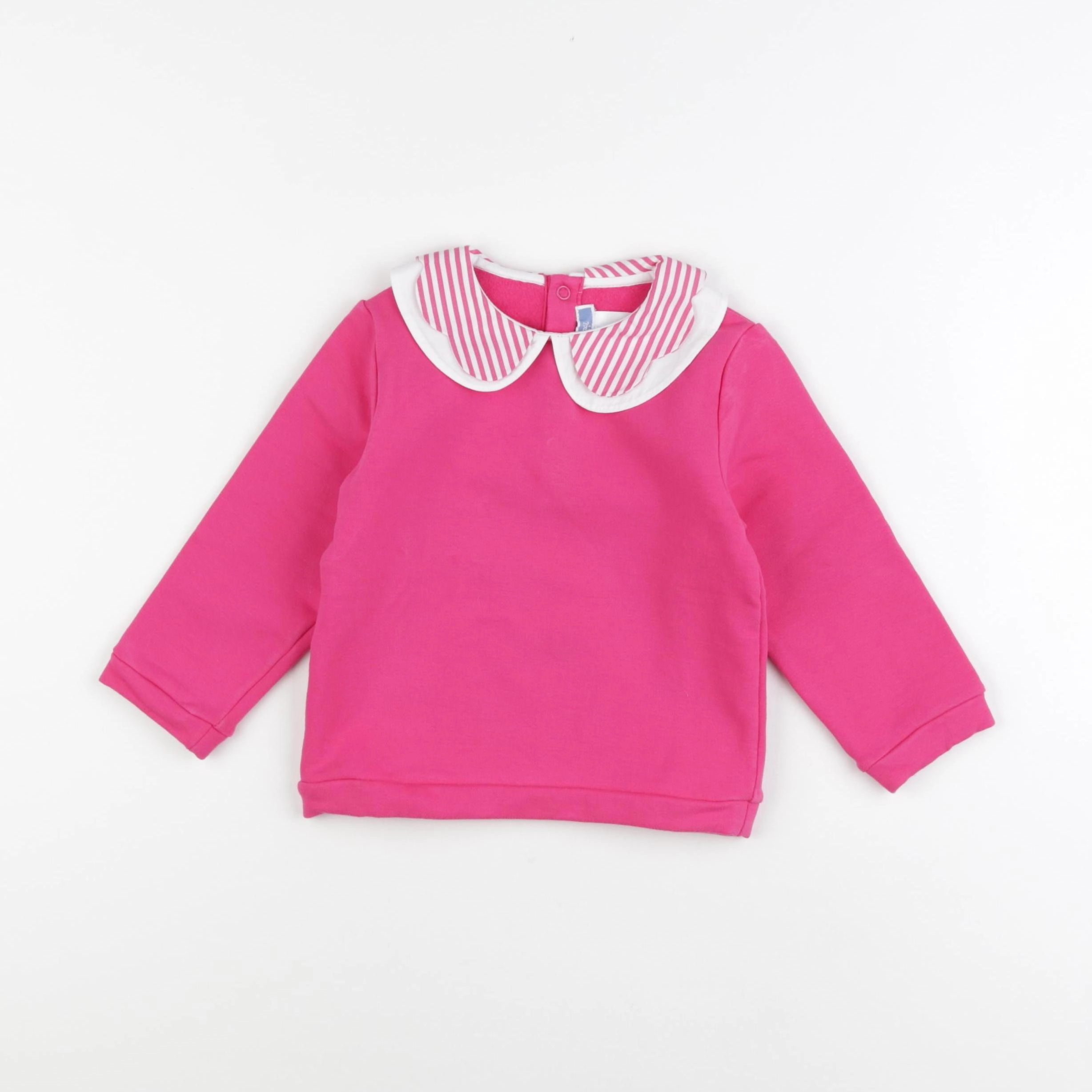 Jacadi - sweat rose - 36 mois